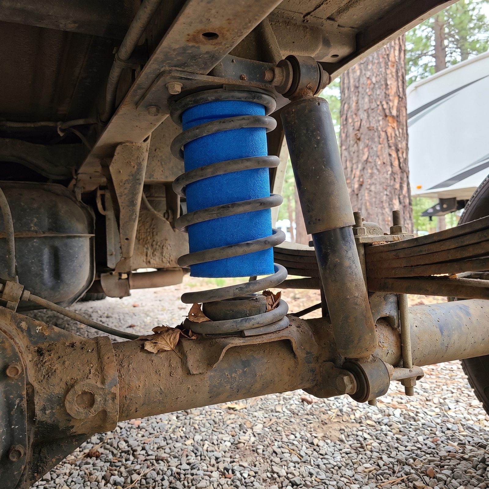 Microcellular Suspension Springs That Stop the Harsh Bottoming Jolt