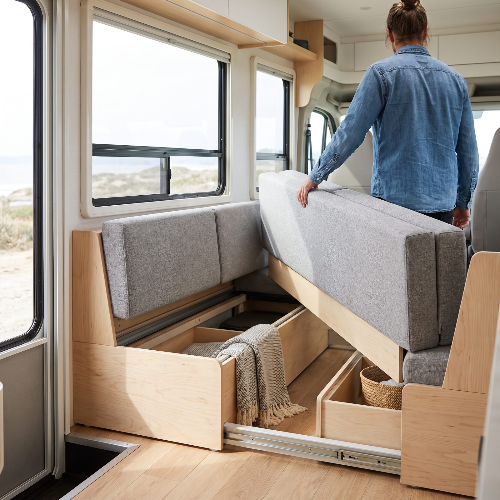 Modular Furniture You Can Rearrange or Pull Out Entirely