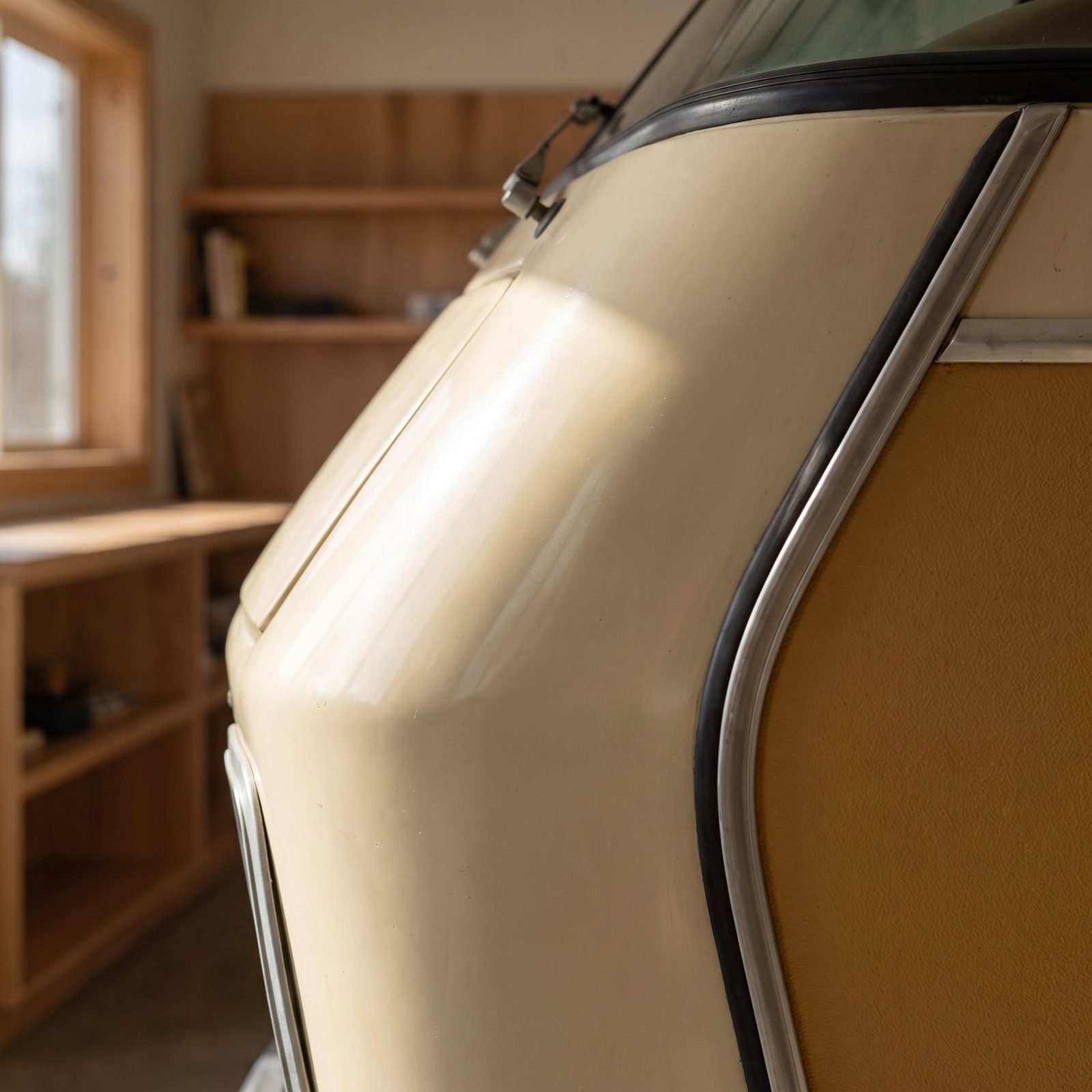 Molded Fiberglass Caps That Rounded Off the Hard Corners