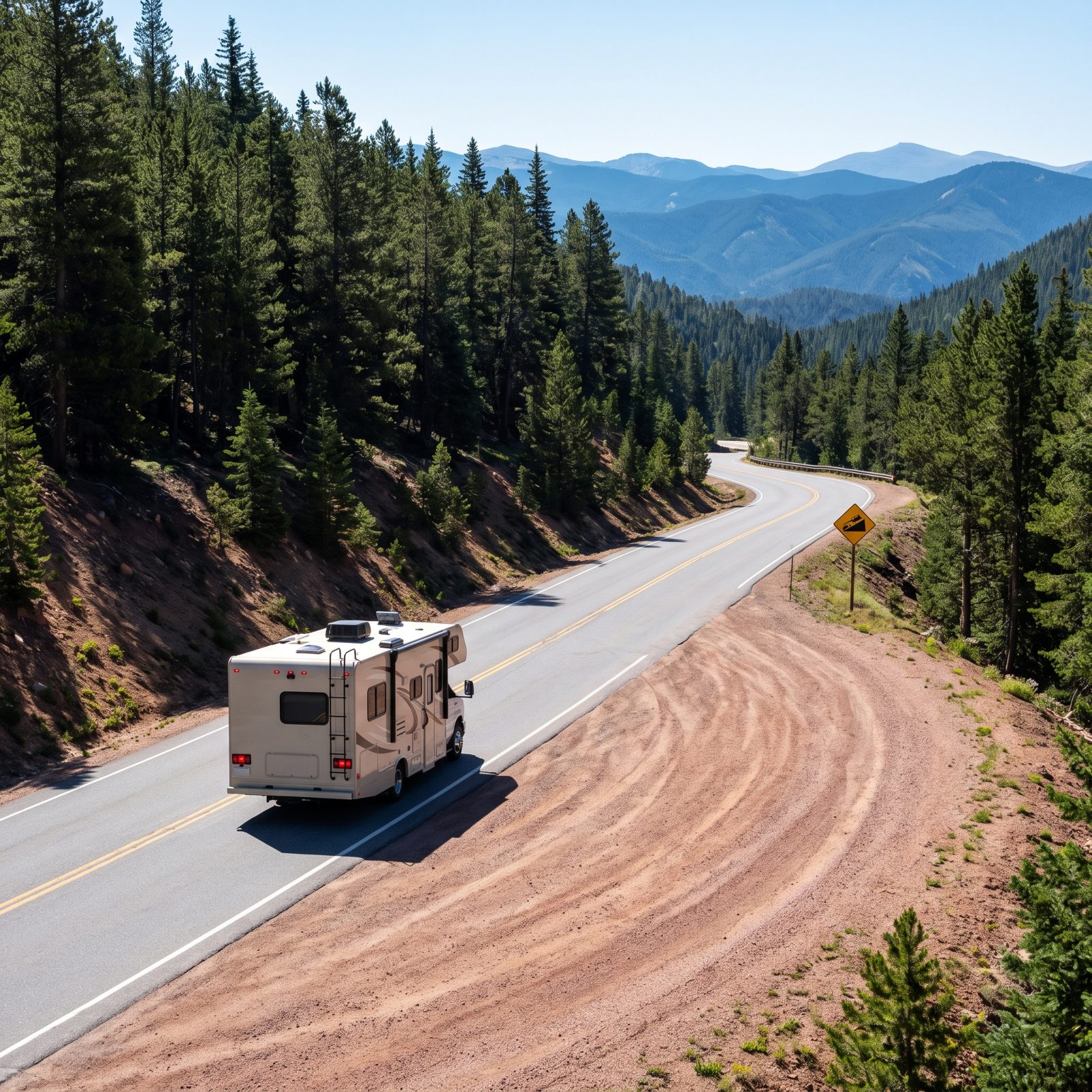 Mountain Descents Require a Different Driving Technique