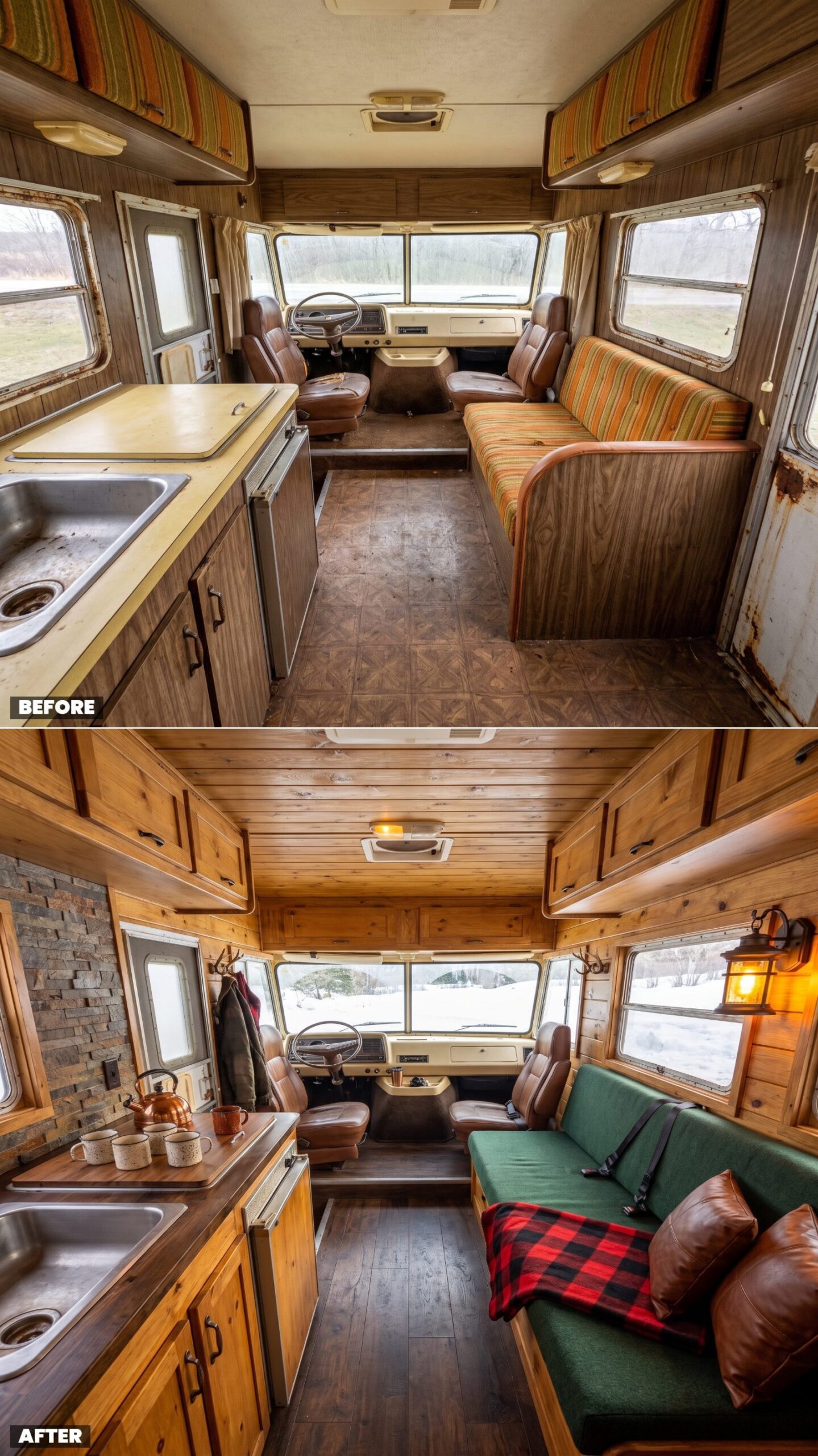 Mountain Lodge Warmth in Plaid, Pine, and Wool