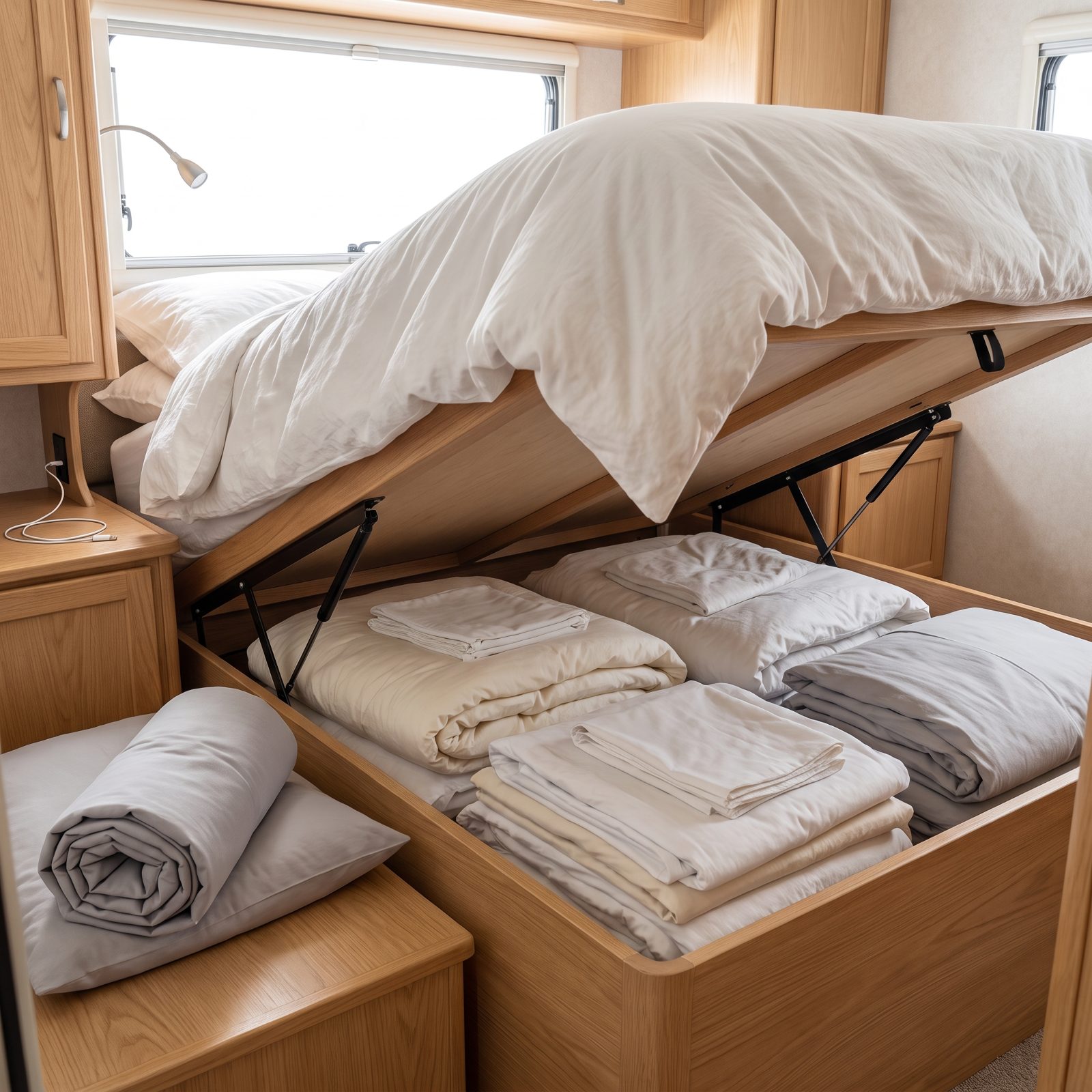 Multiple Spare Bedding Sets