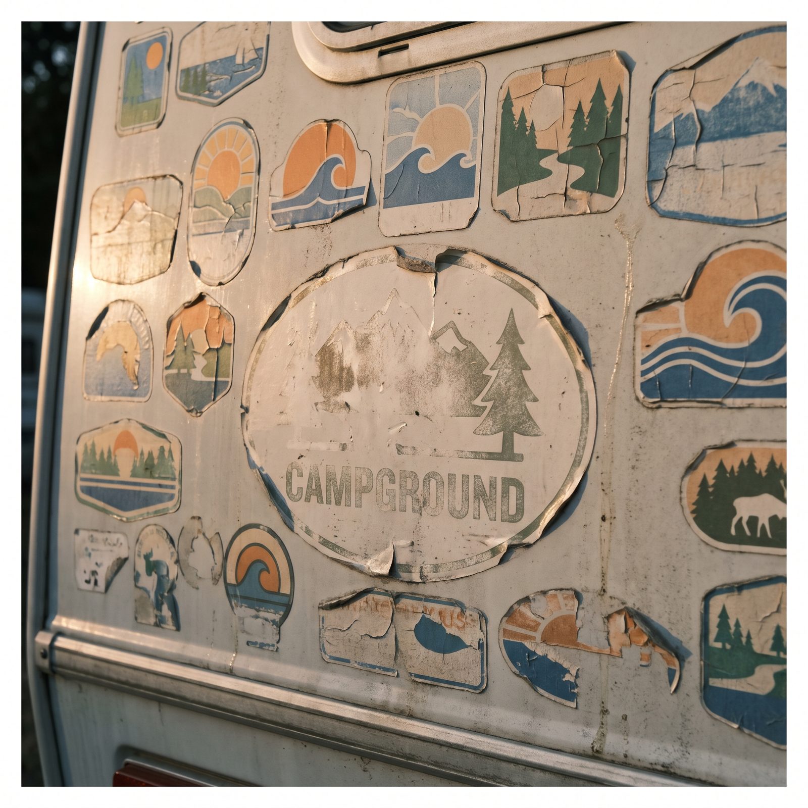 That Old Campground Sticker Still Defines Your Whole Rig
