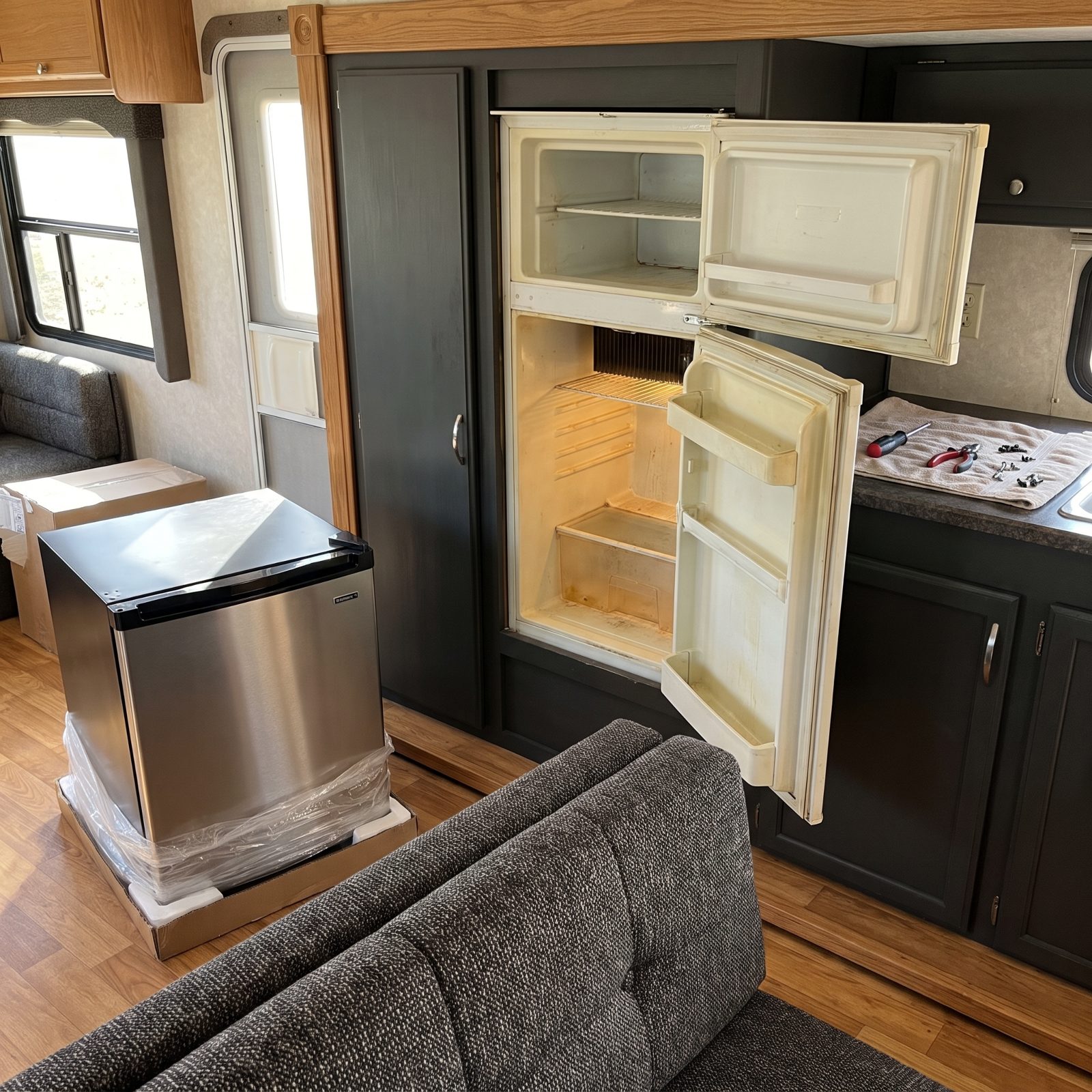 The Old Fridge Gets Fired After Its Third Failure
