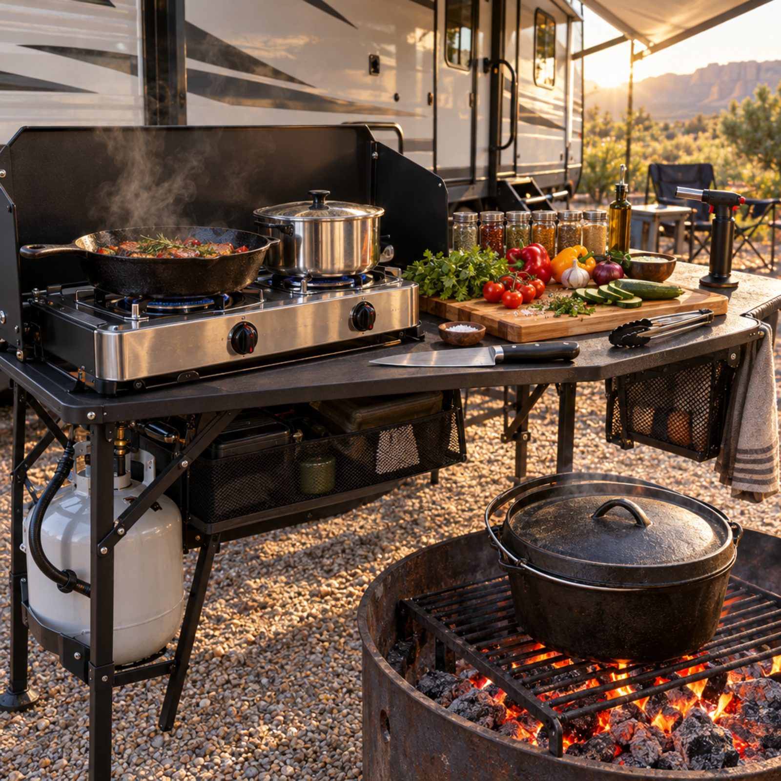 The Outdoor-Kitchen Chef