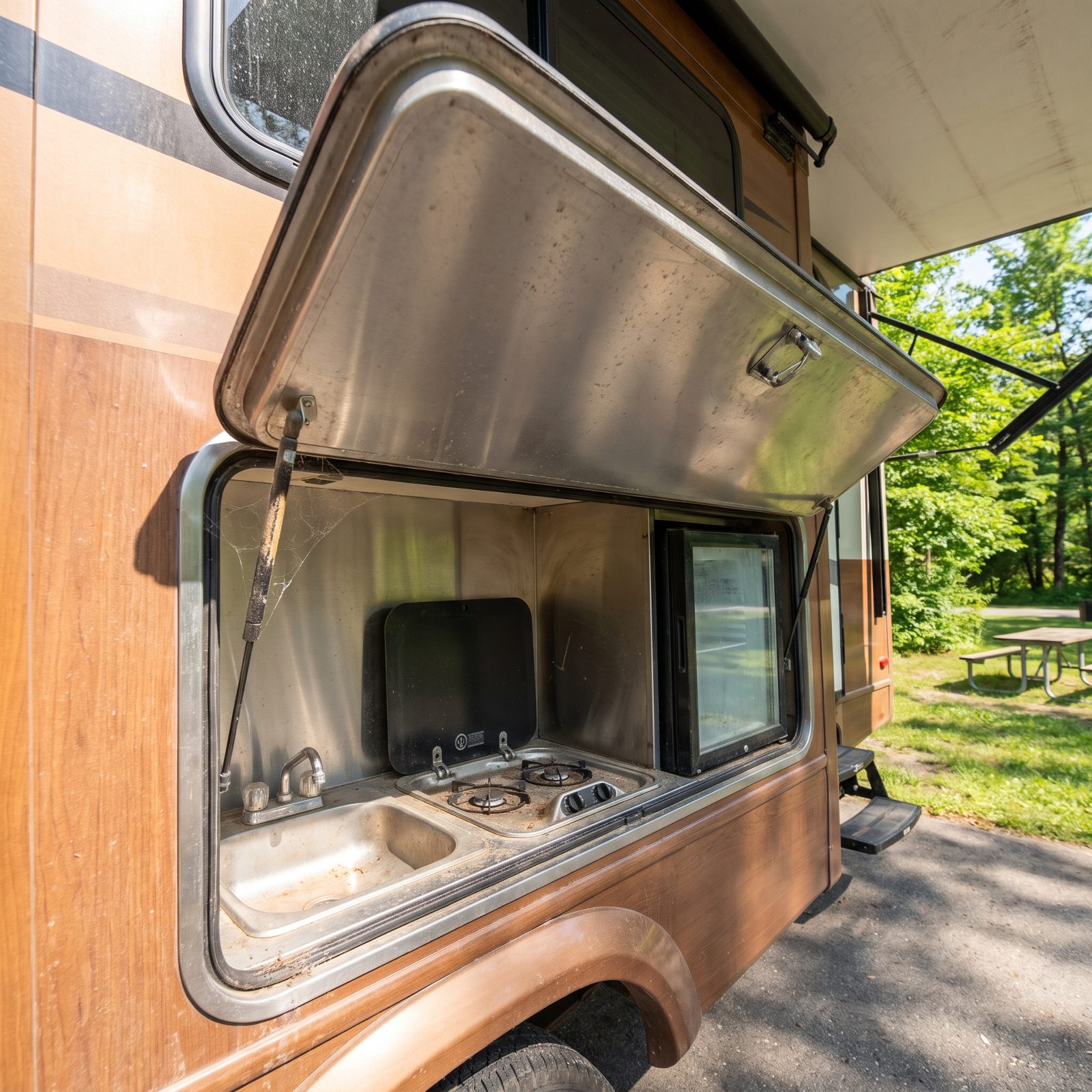 The Outdoor Kitchen You Use Twice and Then Forget