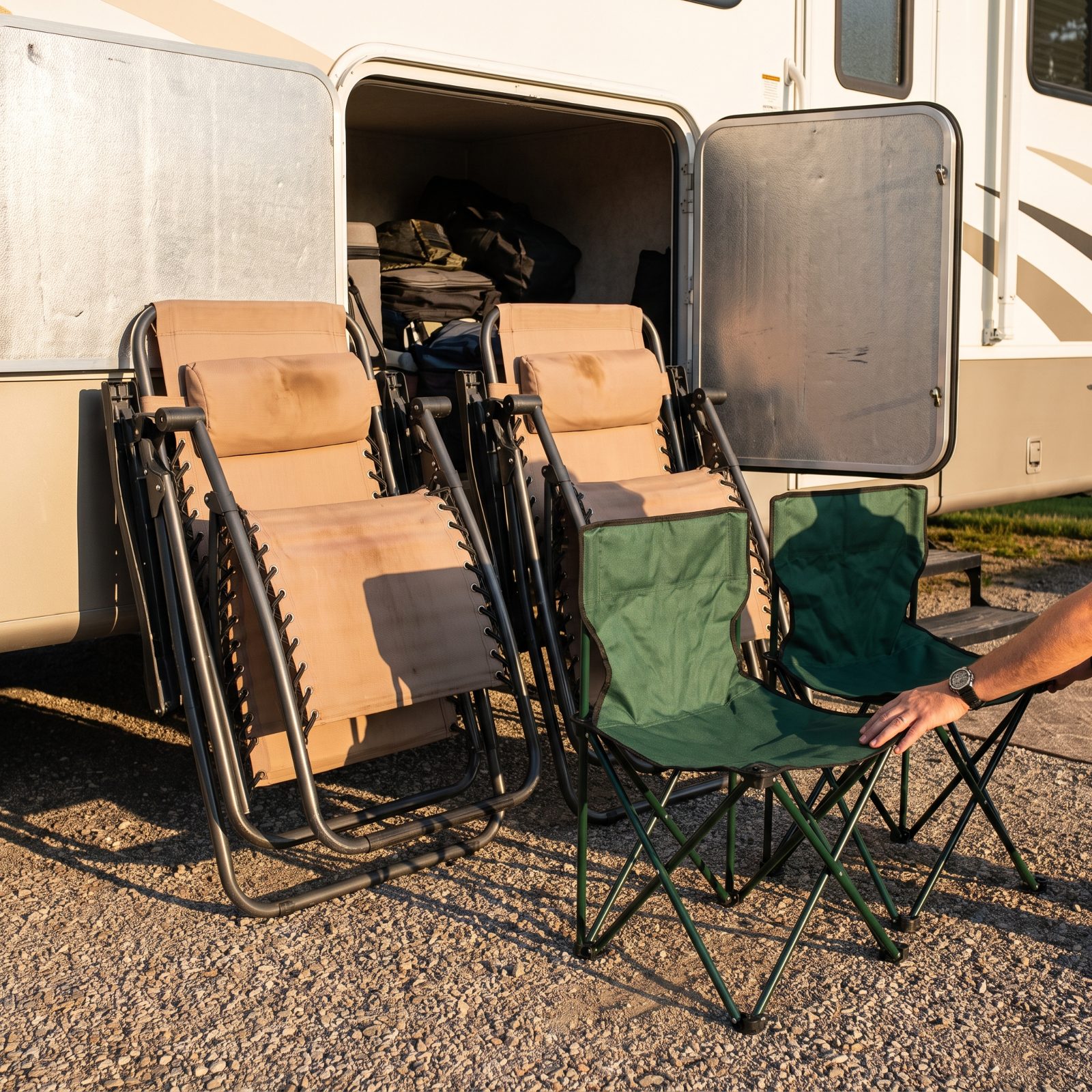 The Oversized Zero-Gravity Chairs That Ate a Whole Storage Bay