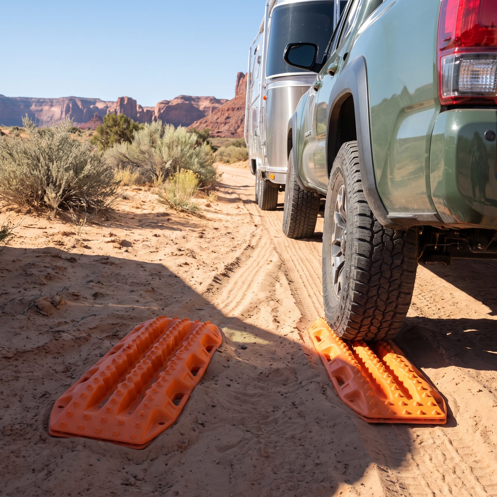 Pack Traction Boards for Loose Sand, Snow, and Slick Clay