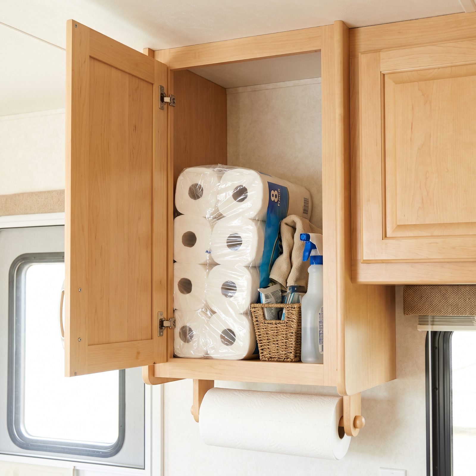 Paper Towel Multipacks That Swallow a Whole Cabinet