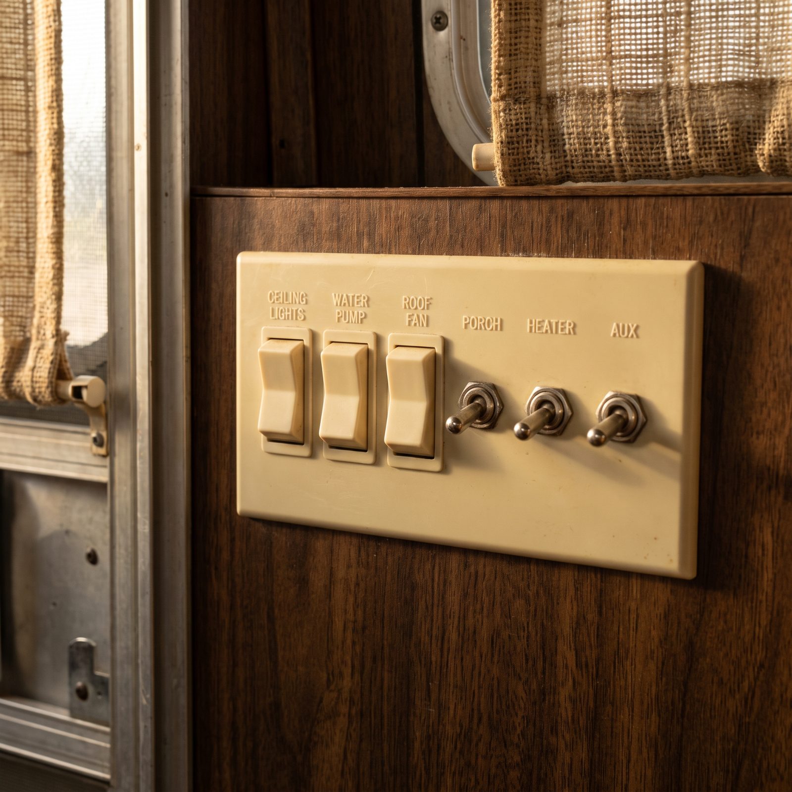 Physical Switches for Every Major Function