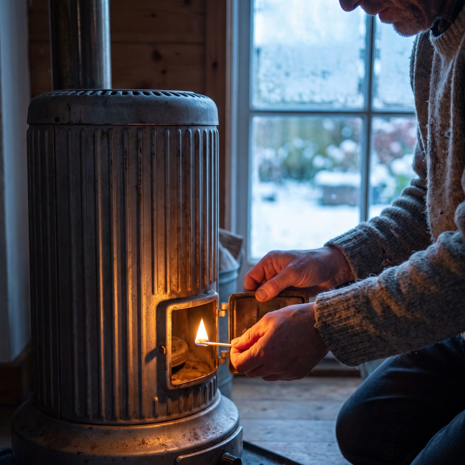 A Pilot-Light Propane Heater