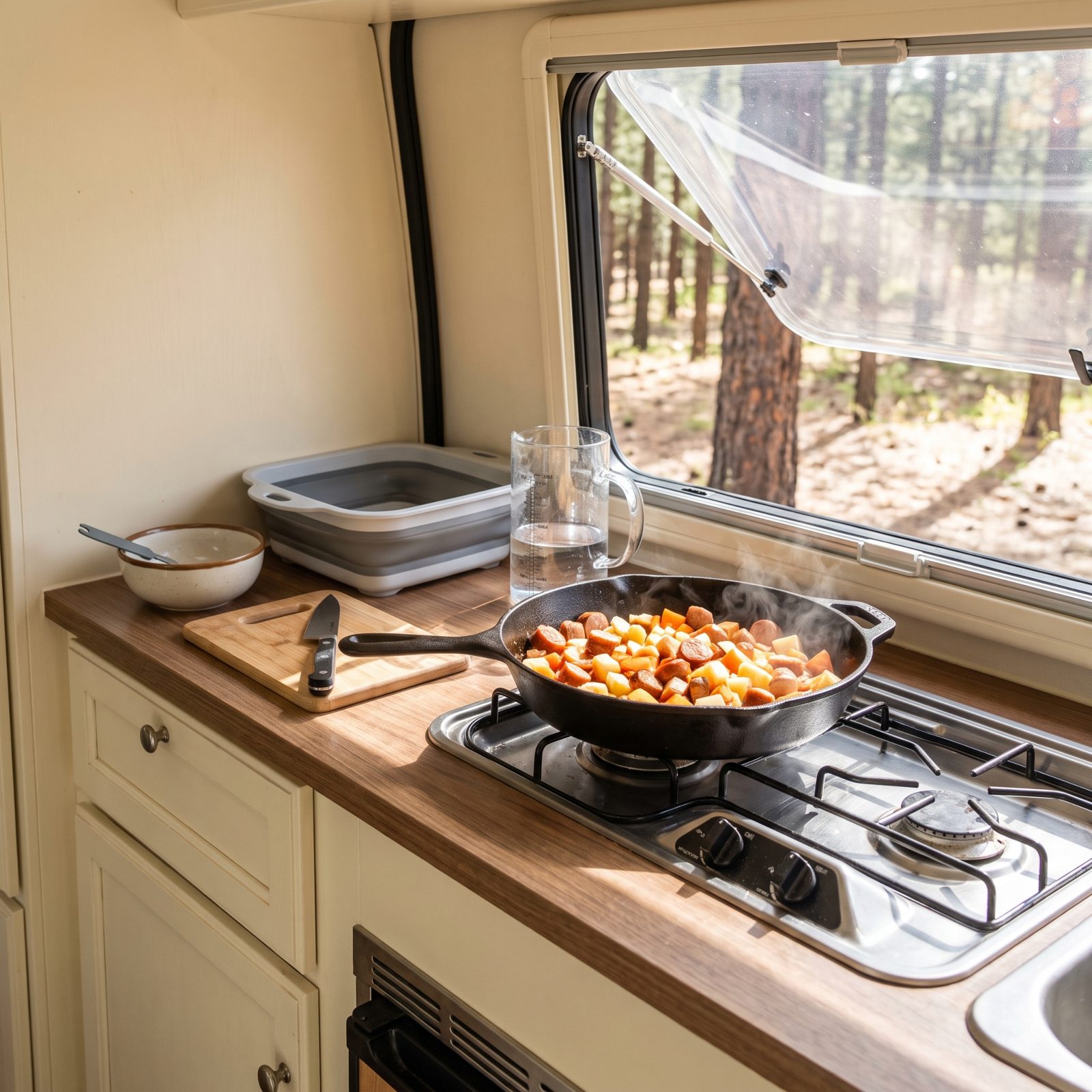 Plan Simple Meals That Save Water, Fuel, and Dishwashing