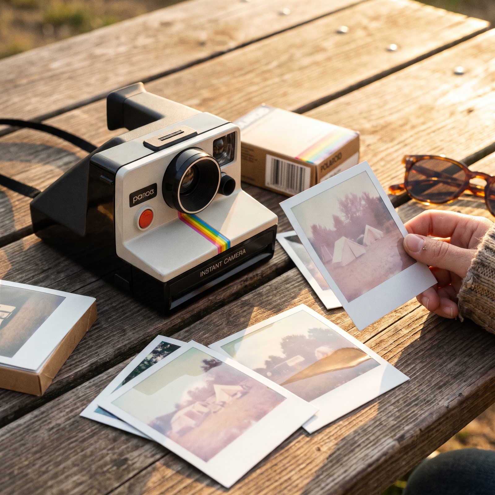 The Polaroid Camera and Instant Vacation Photos