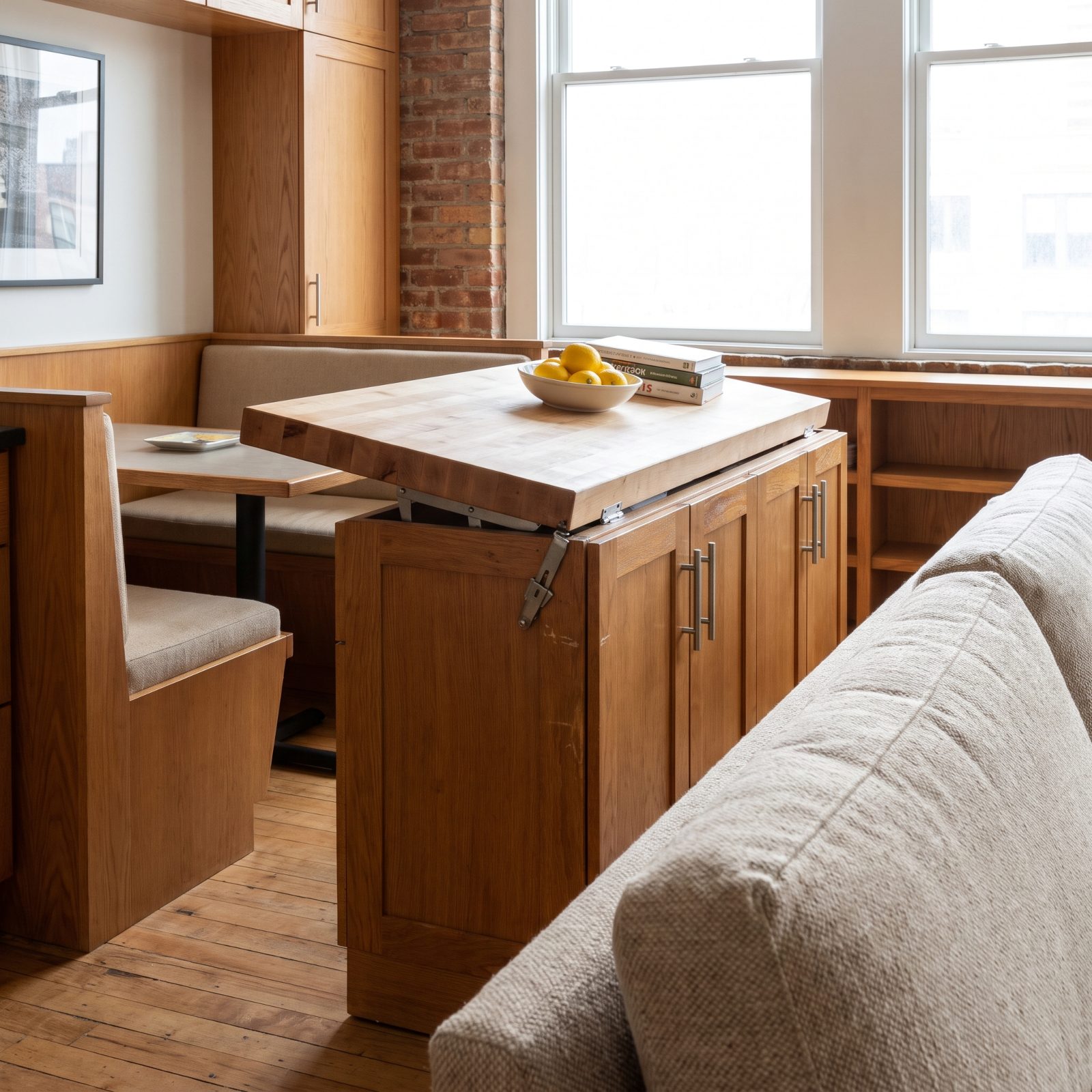The Pop-Up Kitchen Island That Wobbles, Jams, and Pinches Fingers