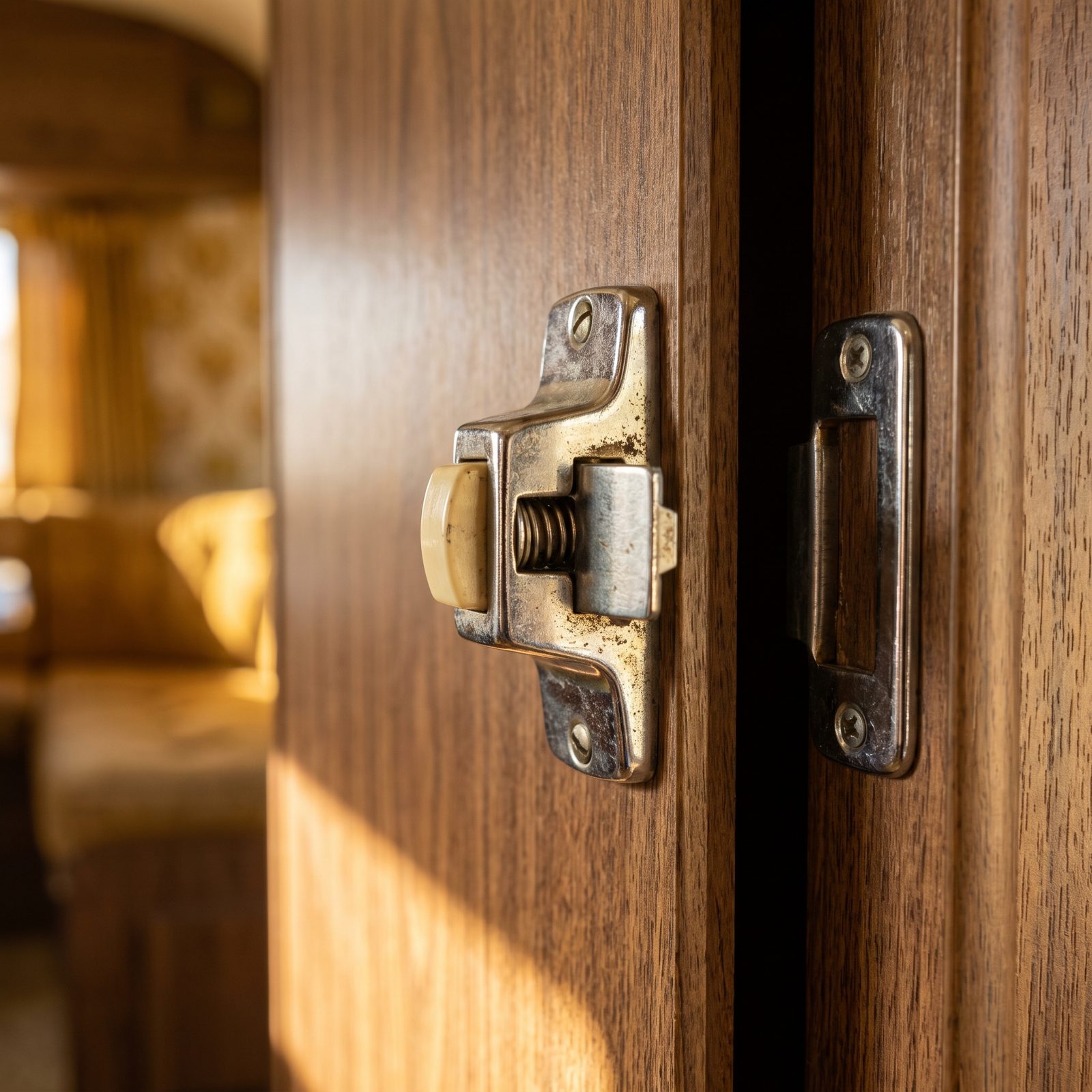 Positive Cabinet Catches That Stayed Shut on Rough Roads