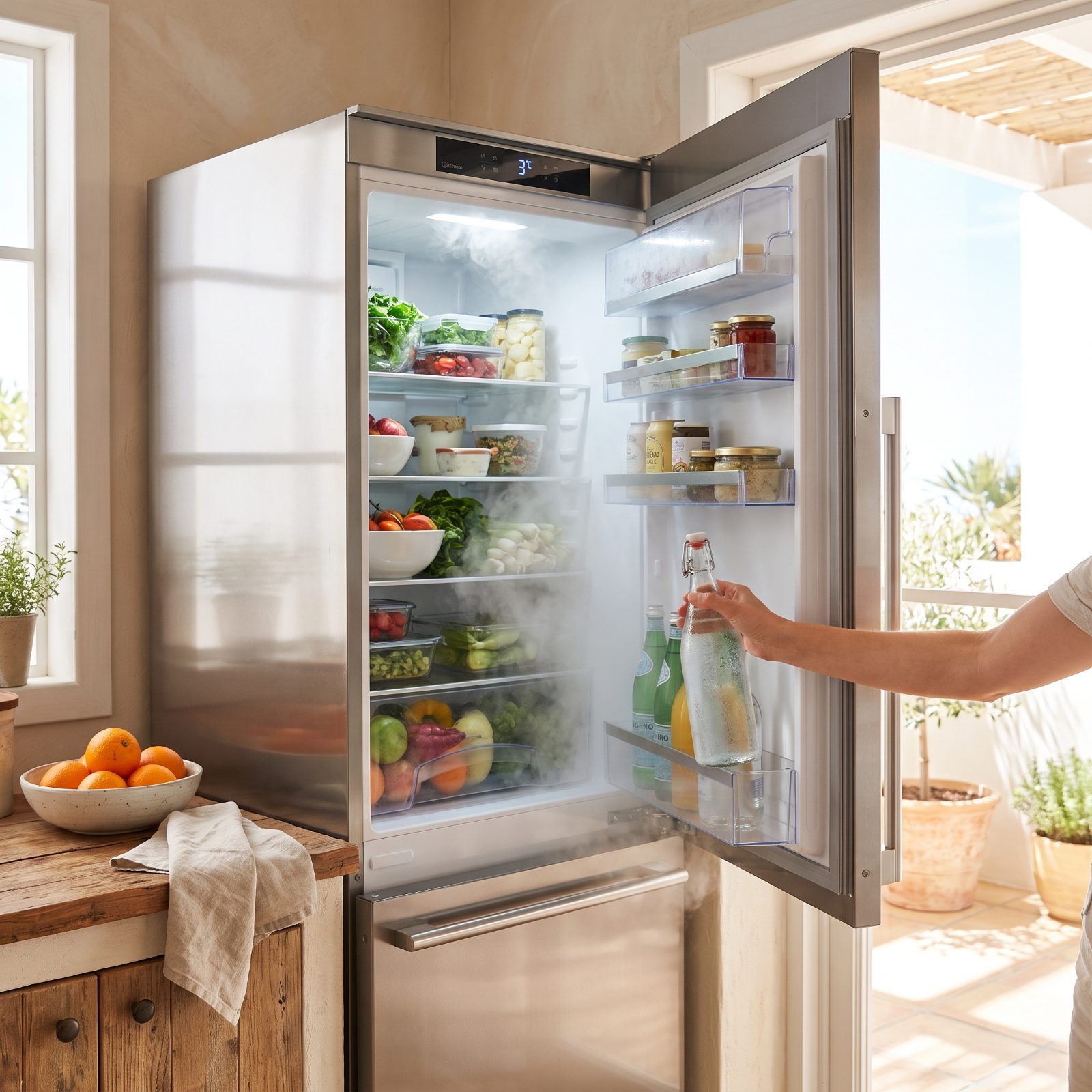 A Power-Efficient 12-Volt Compressor Refrigerator
