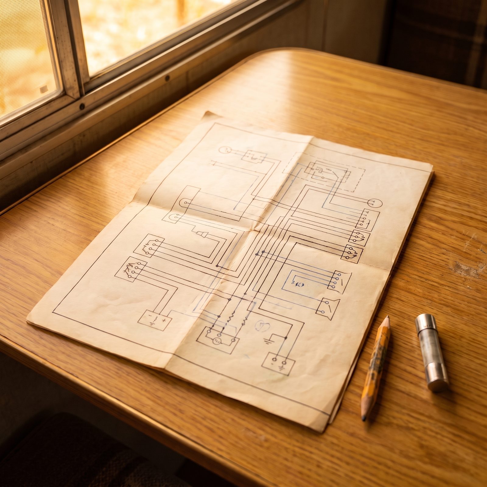 Printed Wiring and Plumbing Diagrams
