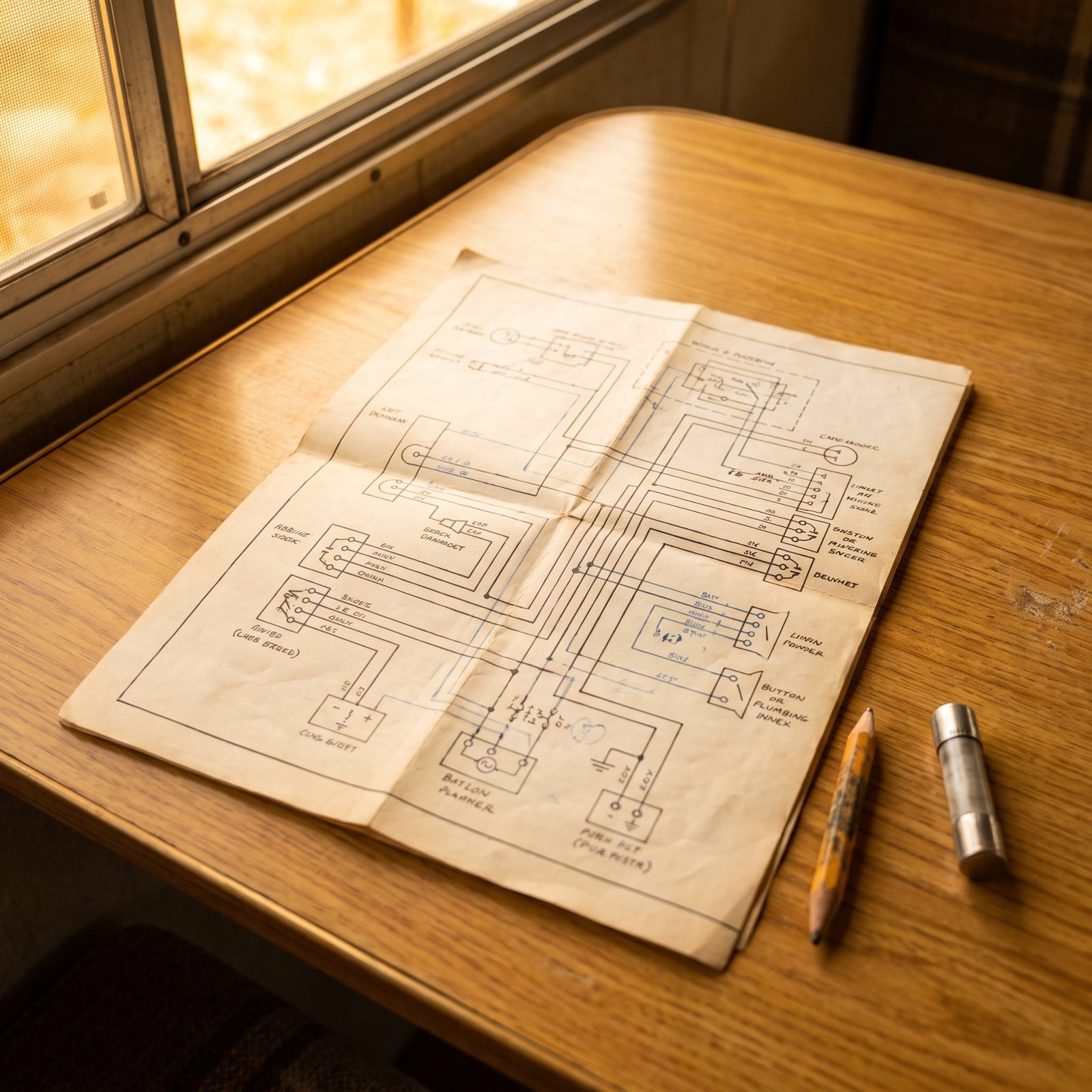 Printed Wiring and Plumbing Diagrams