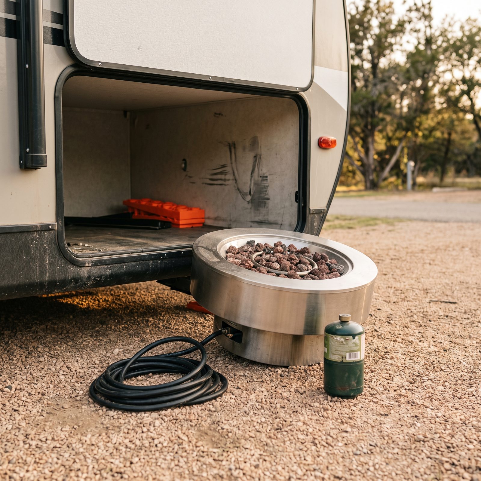 A Propane Fire Pit That Never Matched the Way They Actually Camped