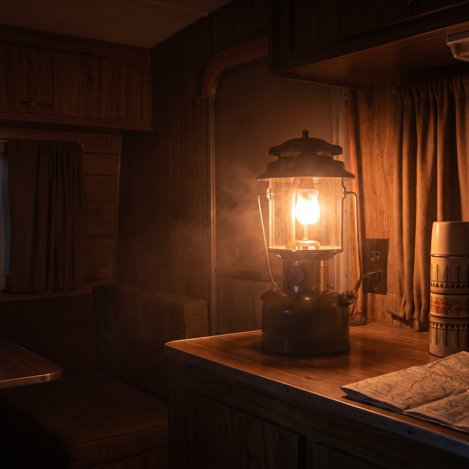 The Propane Mantle Lamp That Hissed All Night