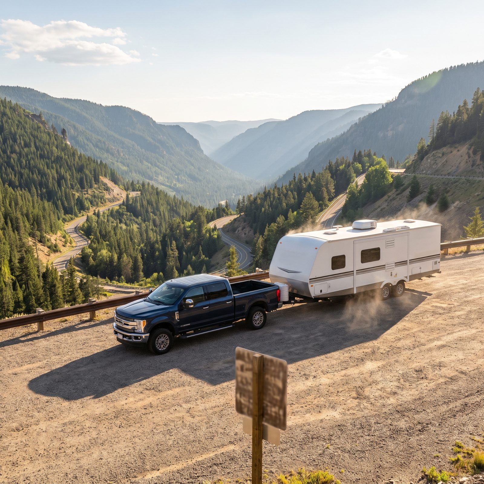 Pull Over Safely if You Smell Hot Brakes