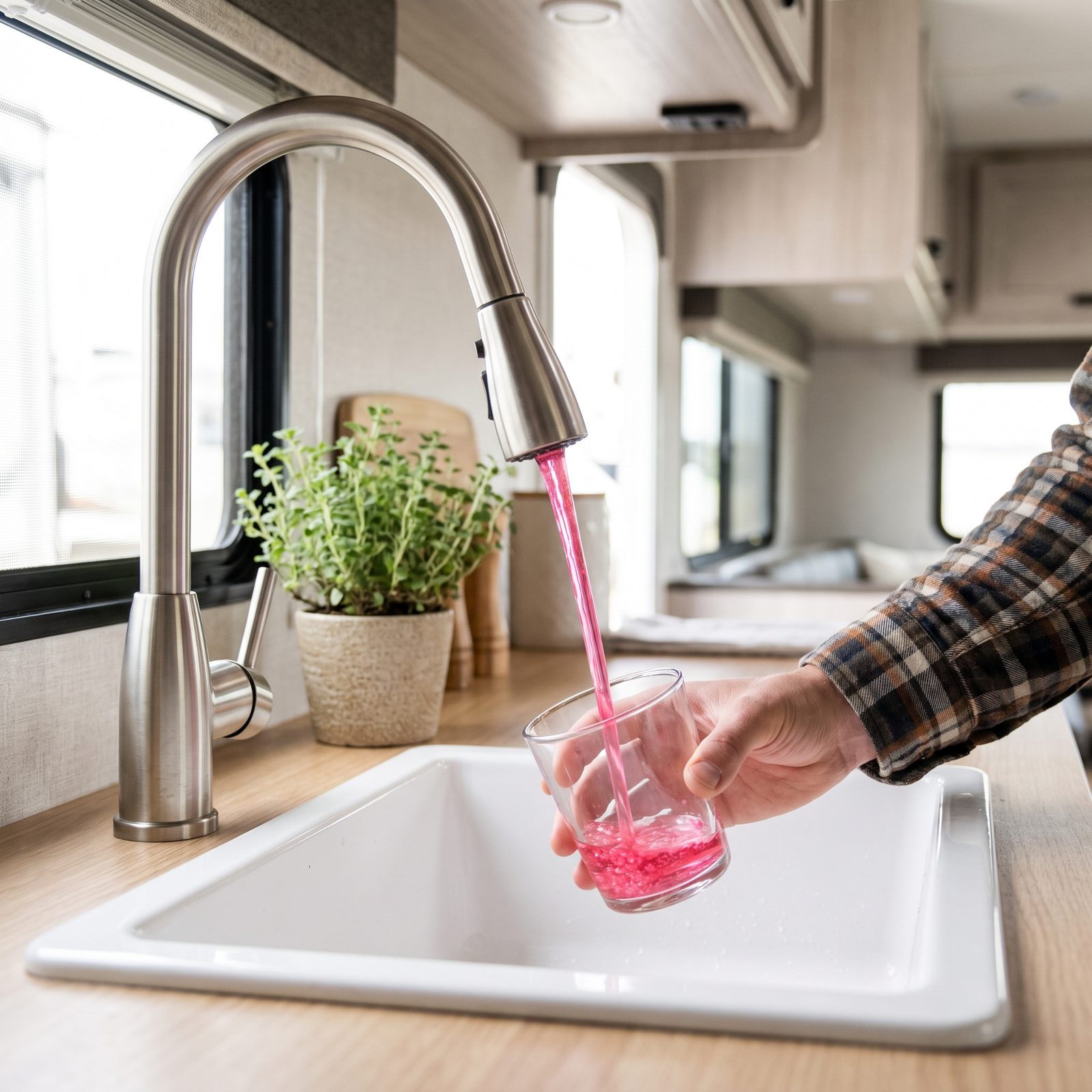 Pump Pink Antifreeze Through Every Fixture and Confirm It at the Farthest Faucet