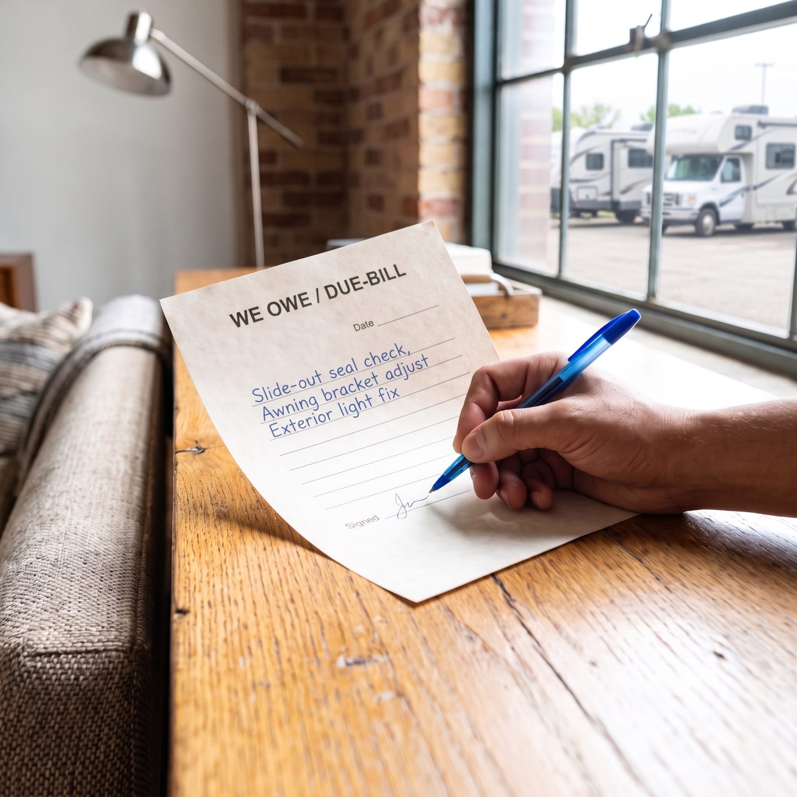 Put Every Repair Promise in Writing