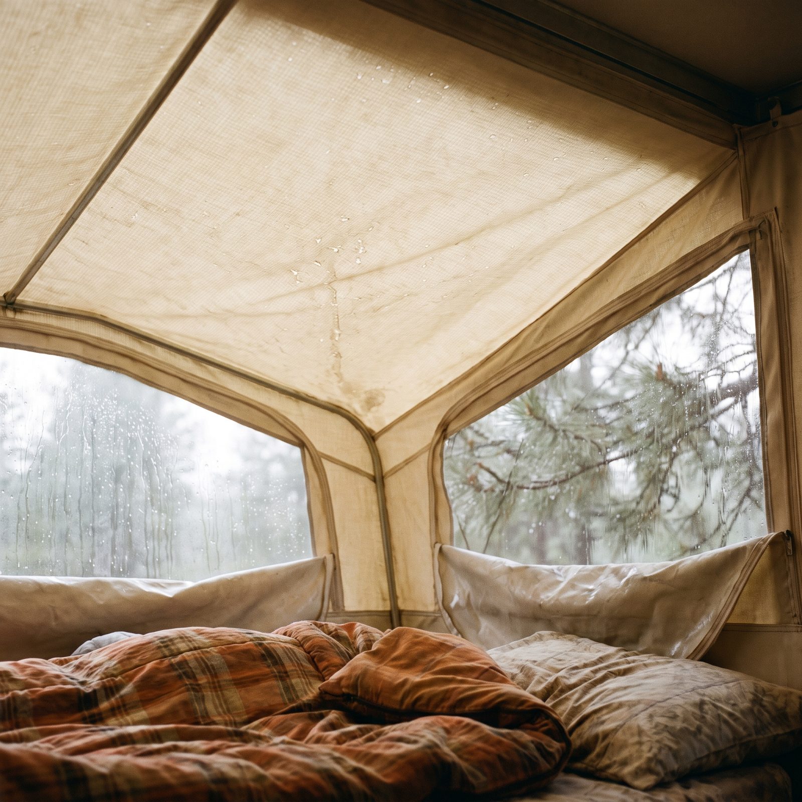 Rain Tapping Inches From Your Pillow