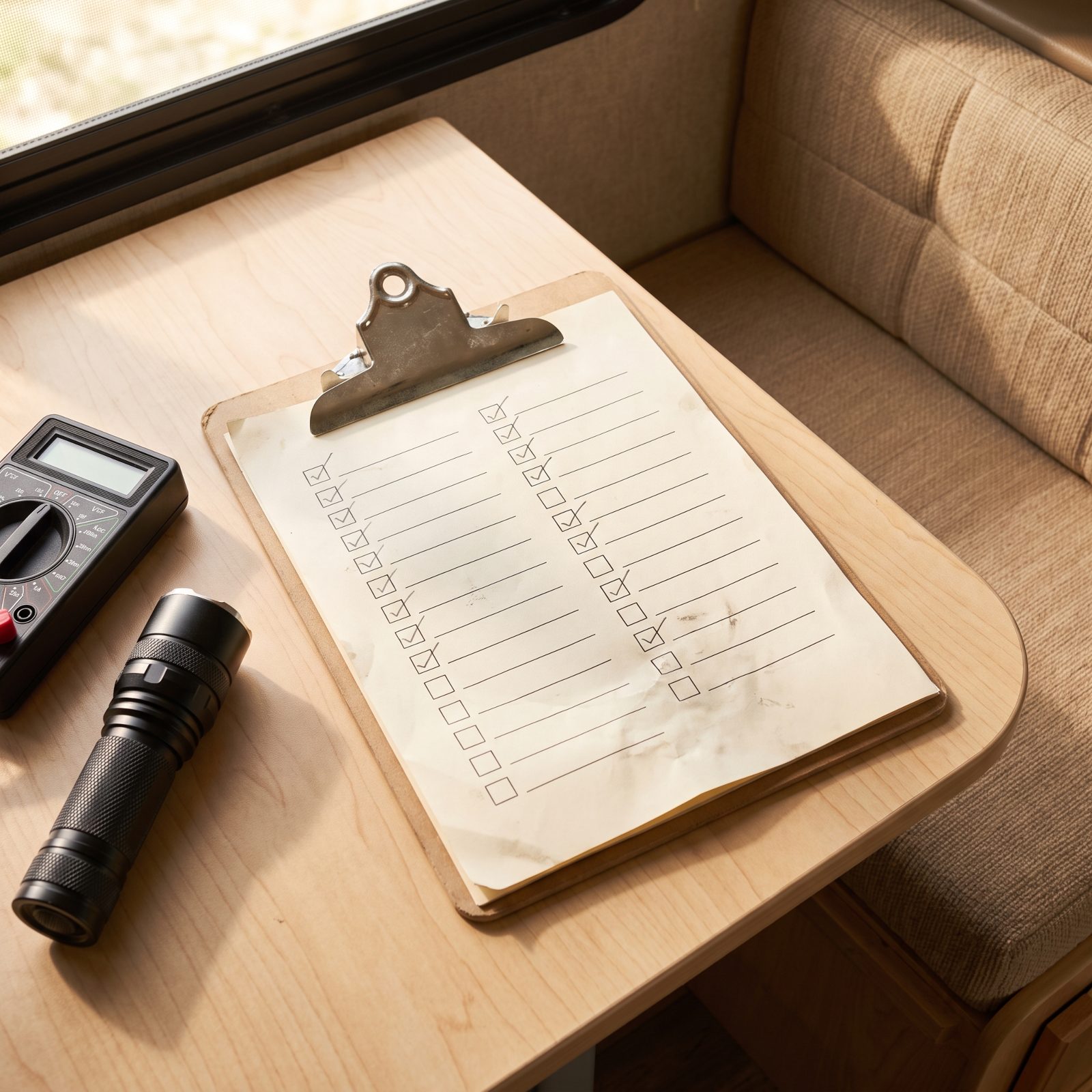 Read the Completed PDI Checklist