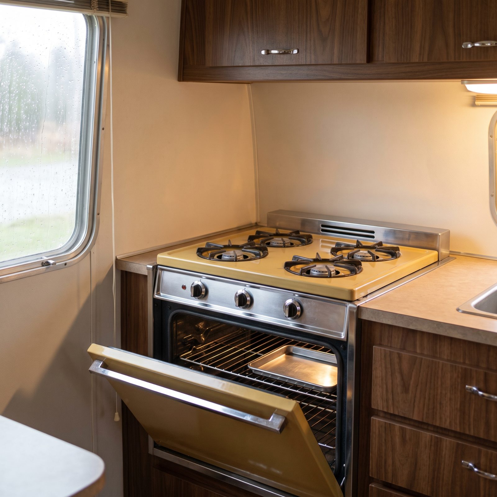 A Real Oven for Rainy-Day Meals