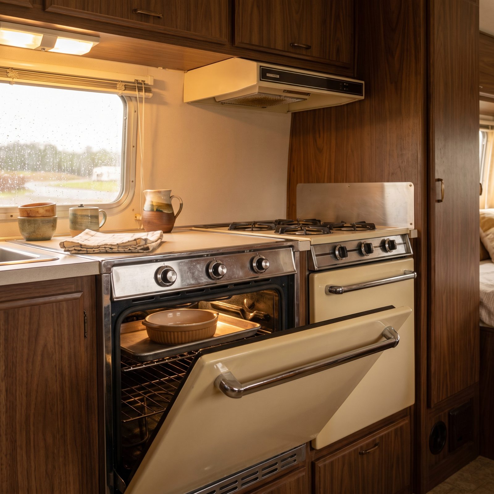A Real Oven for Rainy-Day Meals