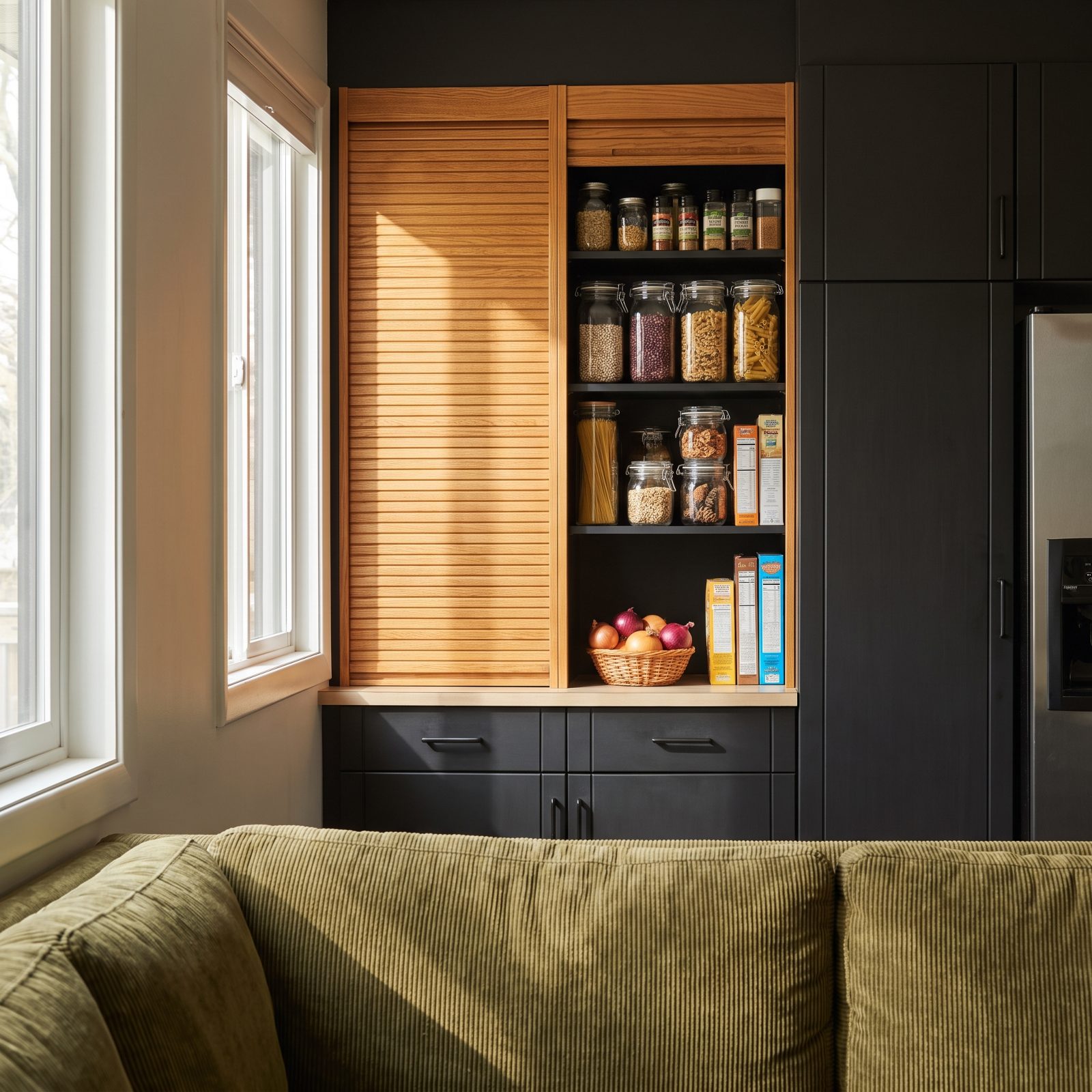 Replace a Swinging Pantry Door With a Tambour Roll-Up