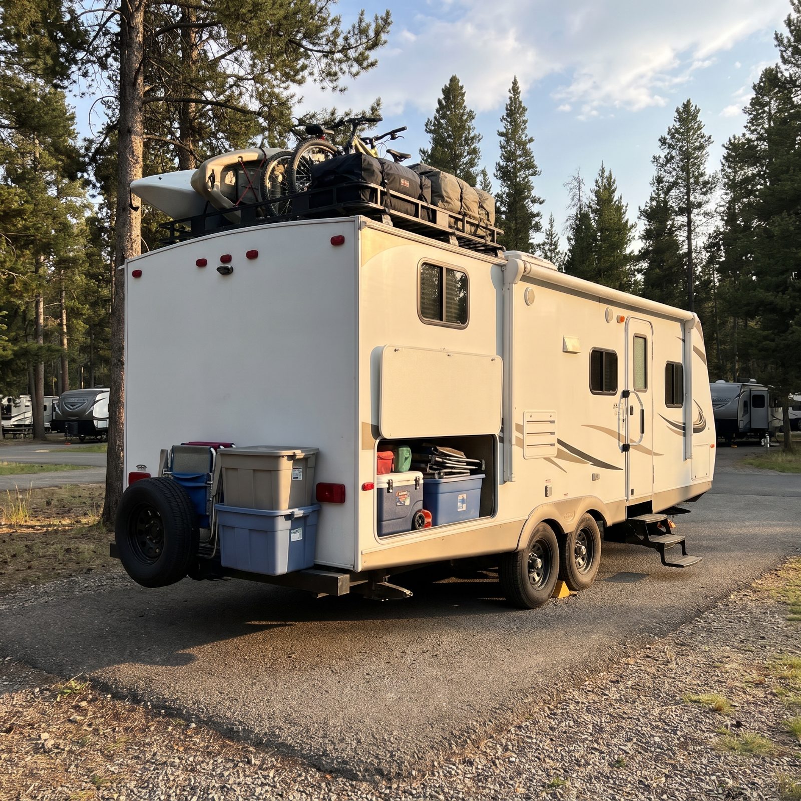A Rig Sagging Under Everything You Own