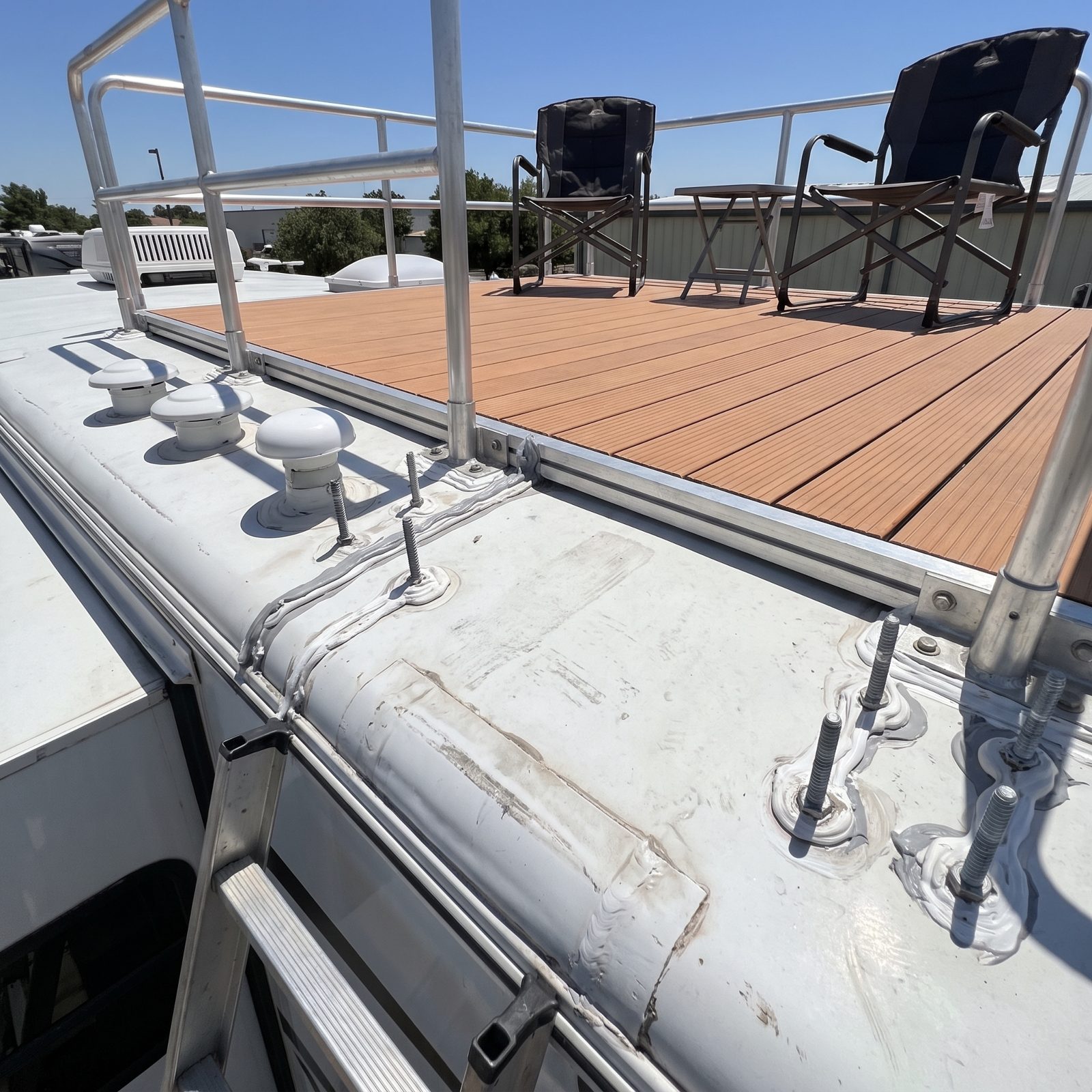 Roof Decks That Pile Weight Up High and Punch More Holes in Your Roof
