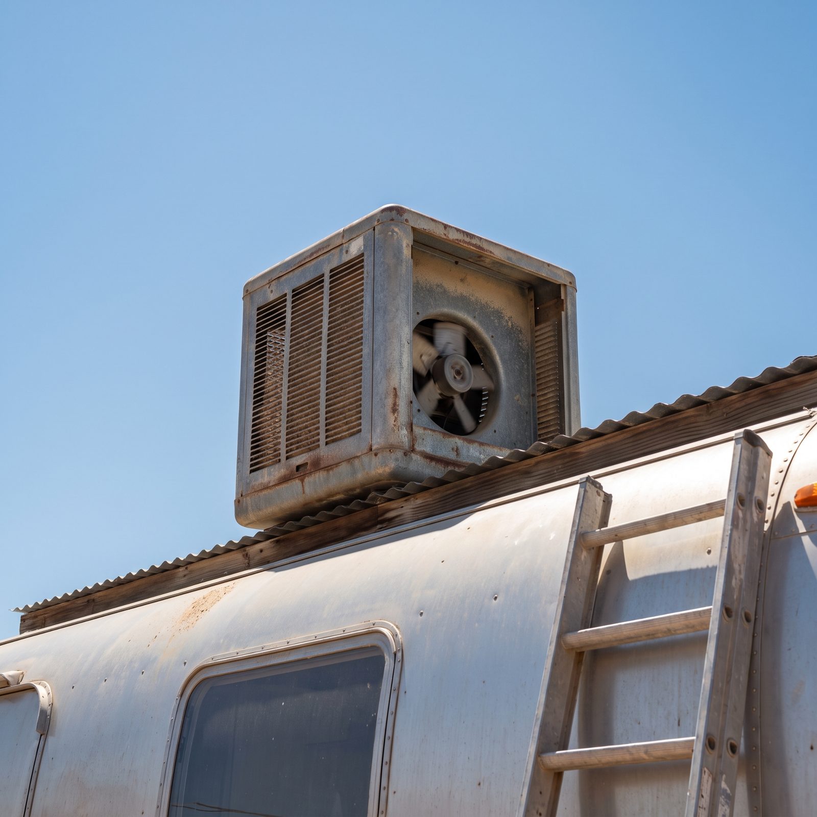 A Roof-Mounted Swamp Cooler