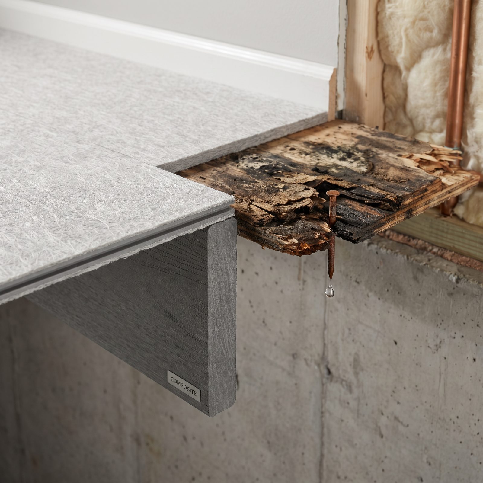 A Rot-Proof Composite Subfloor