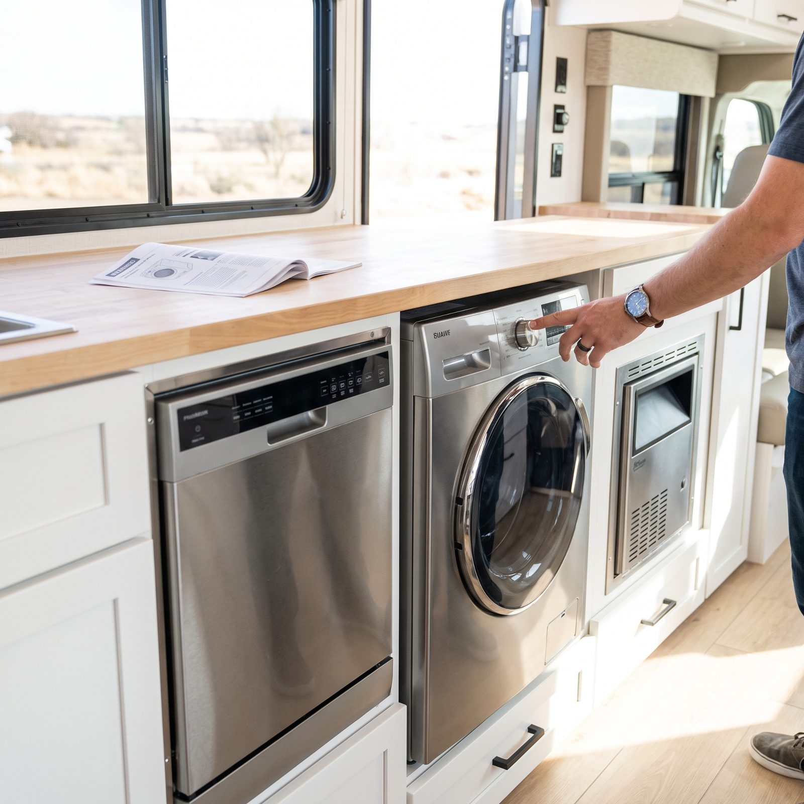Run Manufacturer-Specified Winterizing Cycles for the Washer, Dishwasher and Ice Maker