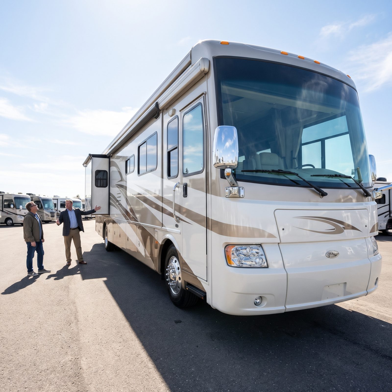The Salesperson's Compliment Makes the Oversized Coach Feel Right