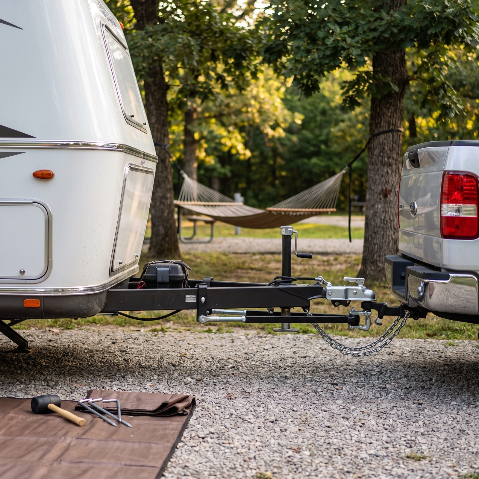 Save the Hammering, Hitching, and Big Pack-Up for Mid-Morning
