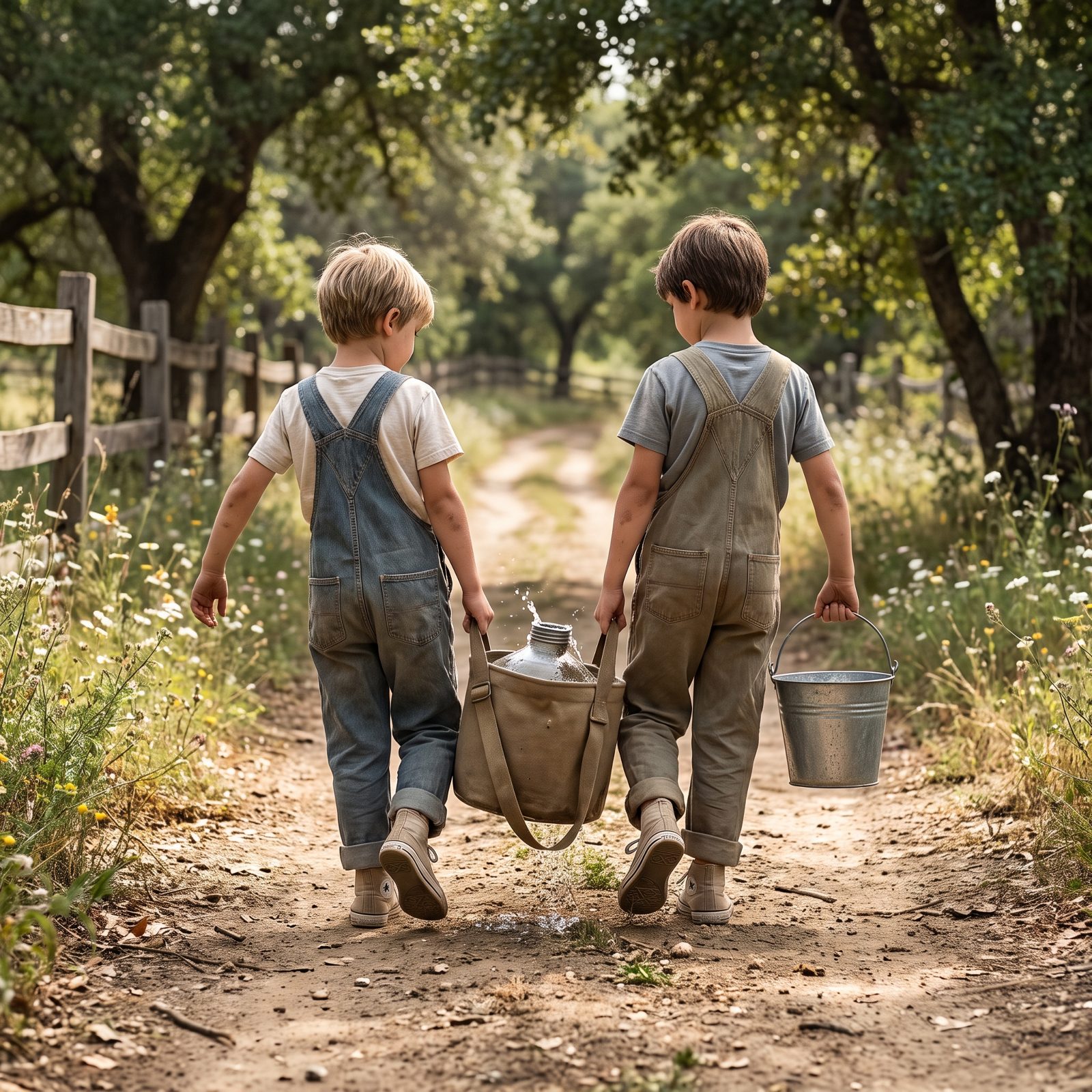 Sending Children to Fill the Water Jug
