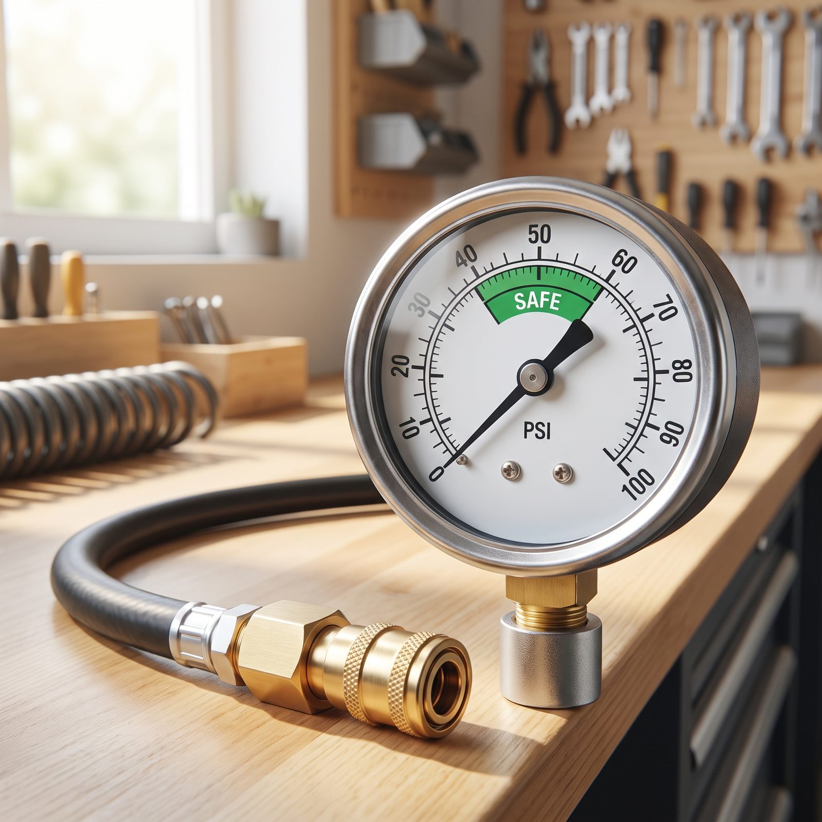 Set Your Air Compressor to an RV-Safe Pressure Before You Connect Anything