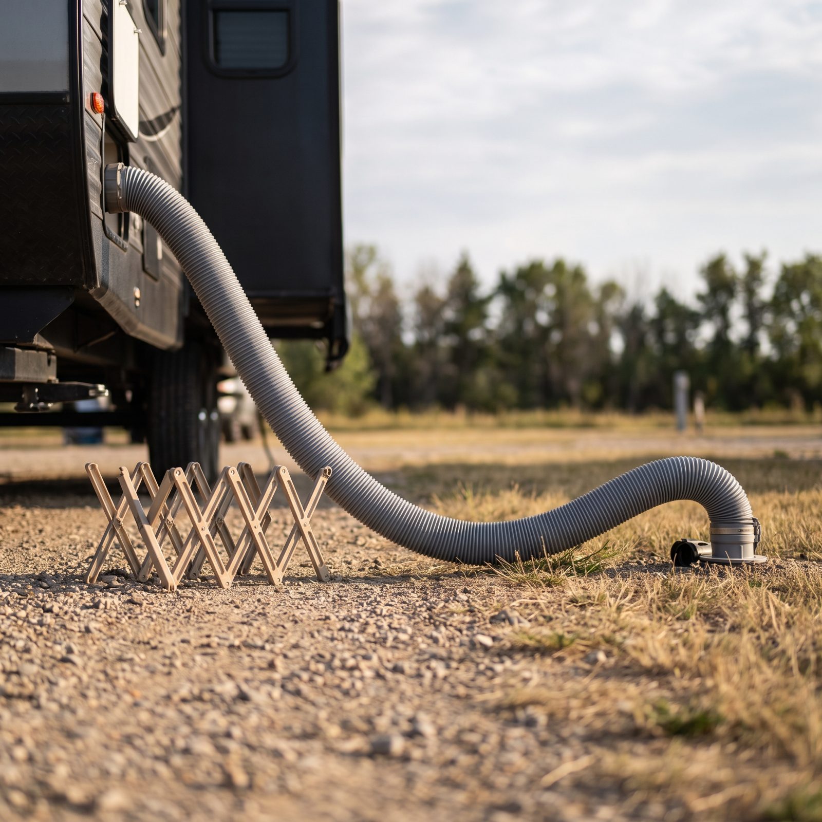 A Sewer Hose That Runs Uphill Will Not Drain Properly
