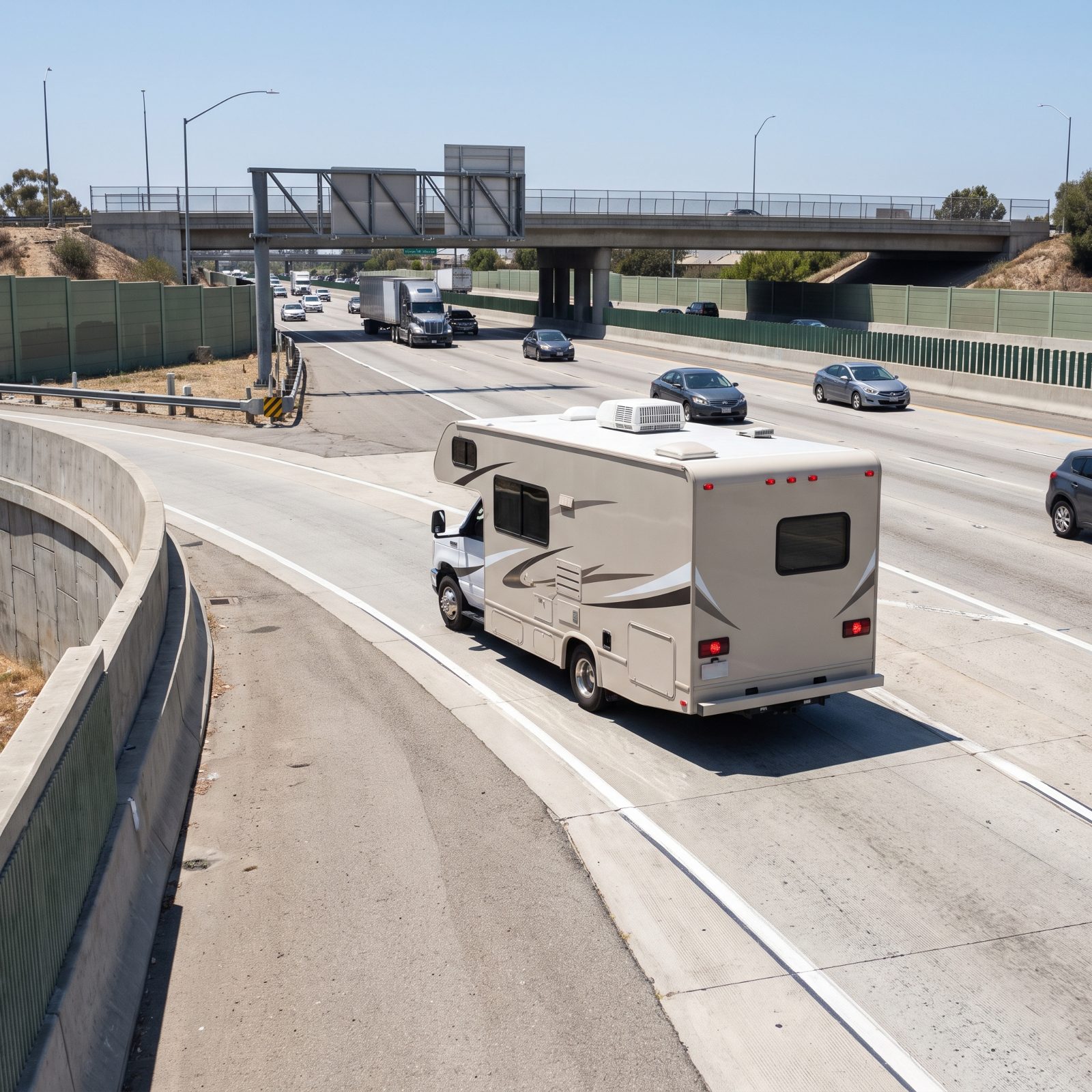 Short Freeway On-Ramps Where the Merge Lane Runs Out Before You Do