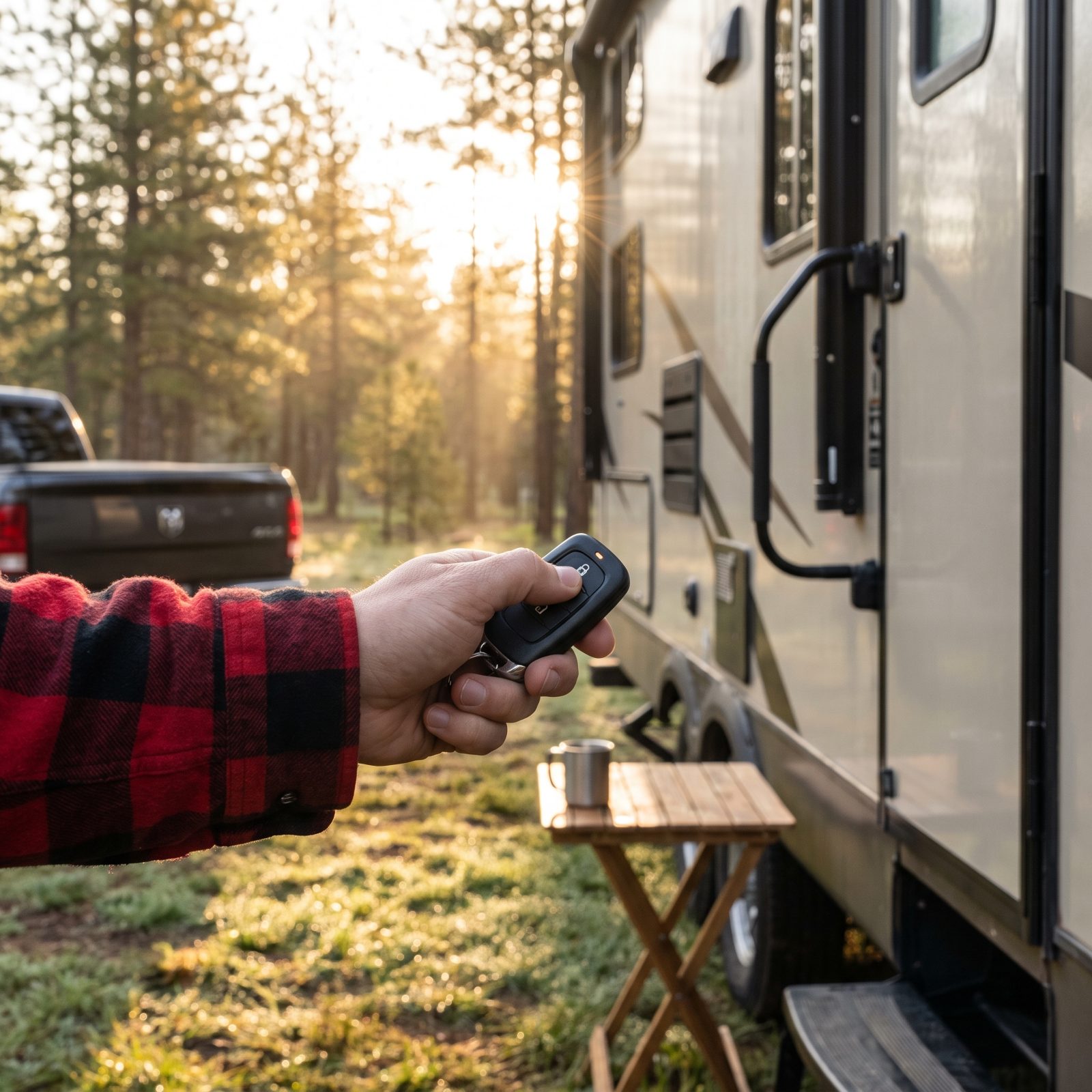 Silence the Key-Fob Horn Chirp at Camp