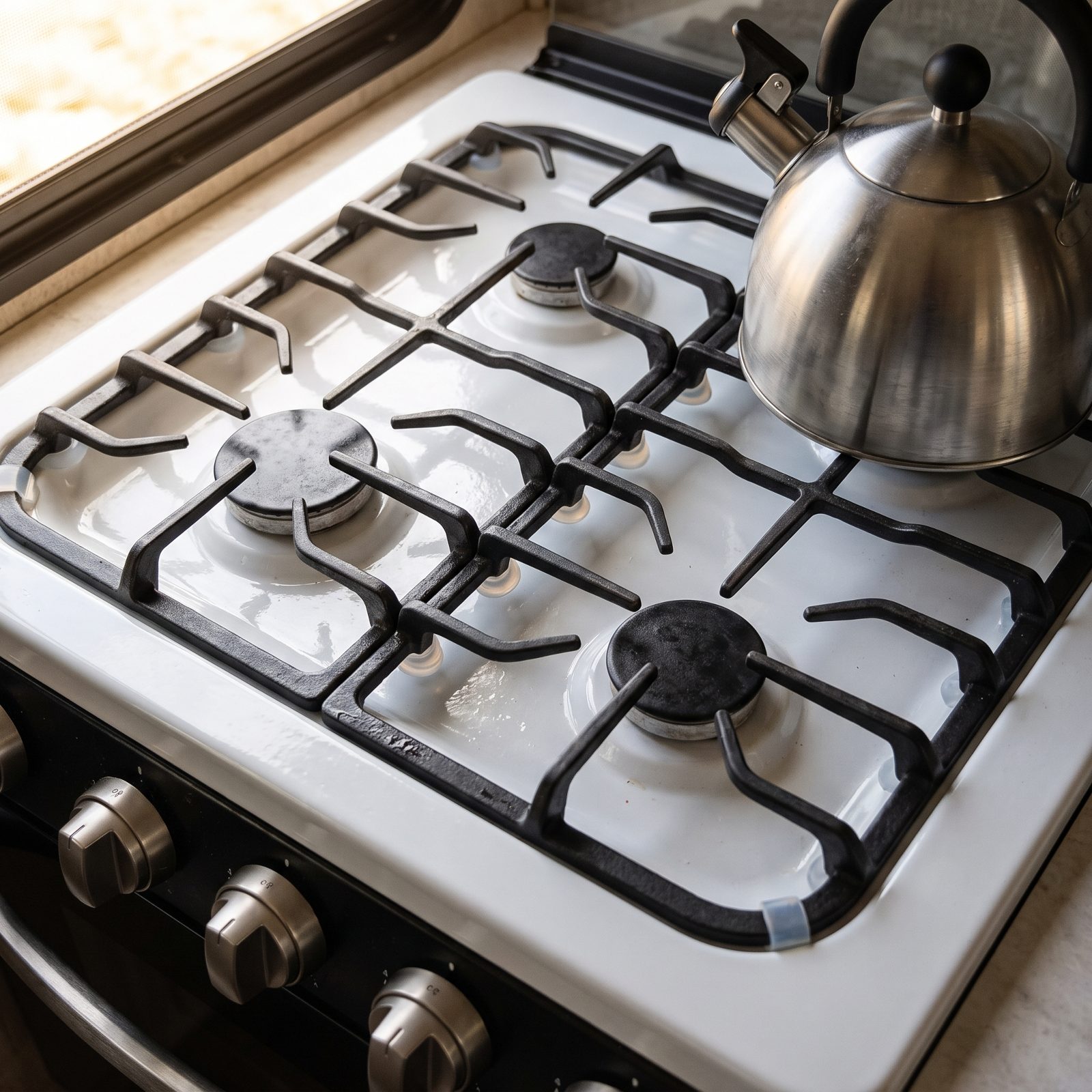 Silicone Stove-Grate Grommets That Stop the Metal-on-Metal Clatter