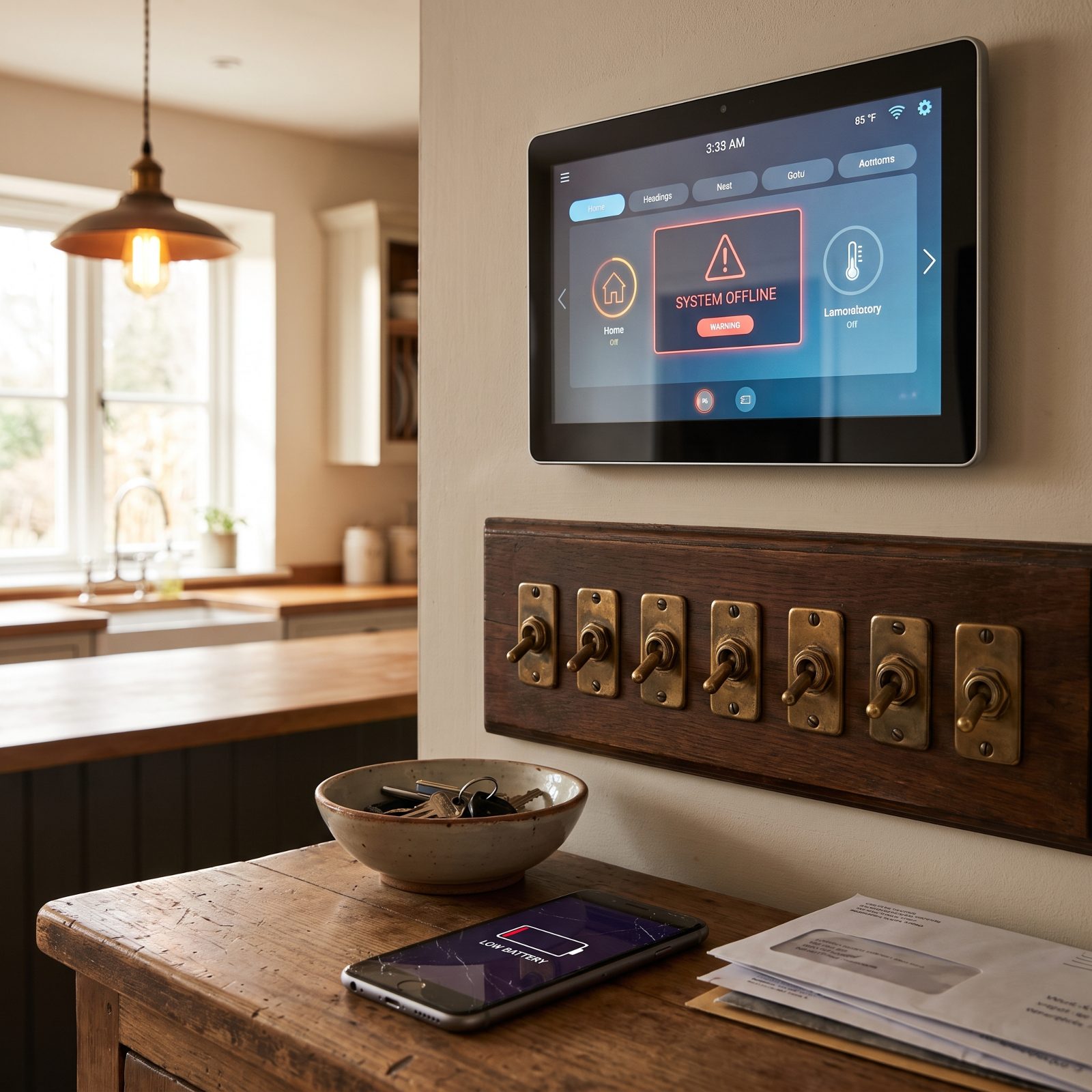 Smart Controls With Real Physical Switches Behind Them