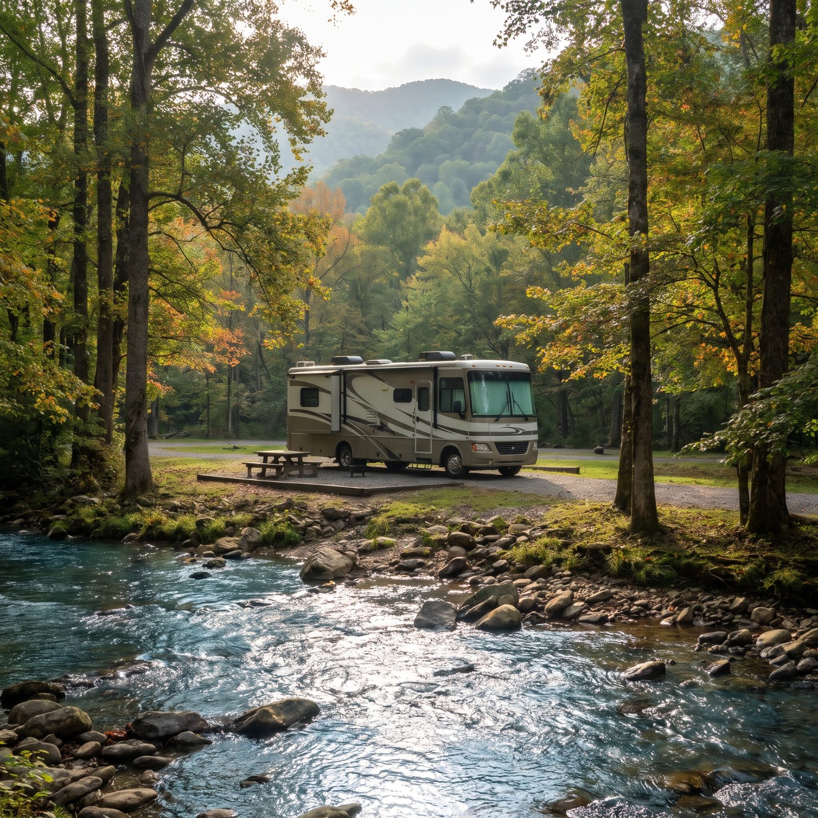 Smokemont: Creekside and Open Year-Round Near Cherokee