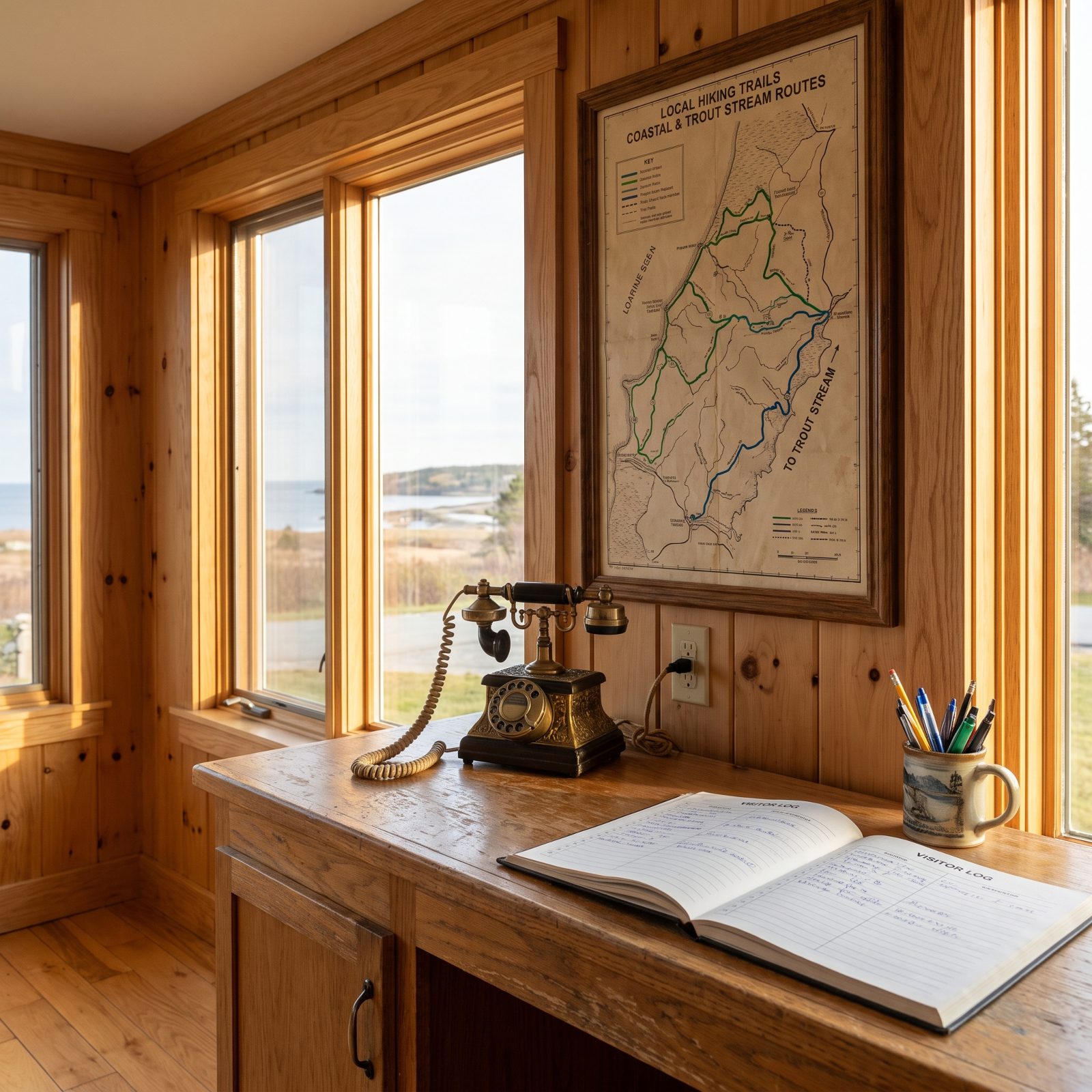 Staff Answer the Phone Knowing the Road to the Trout Stream