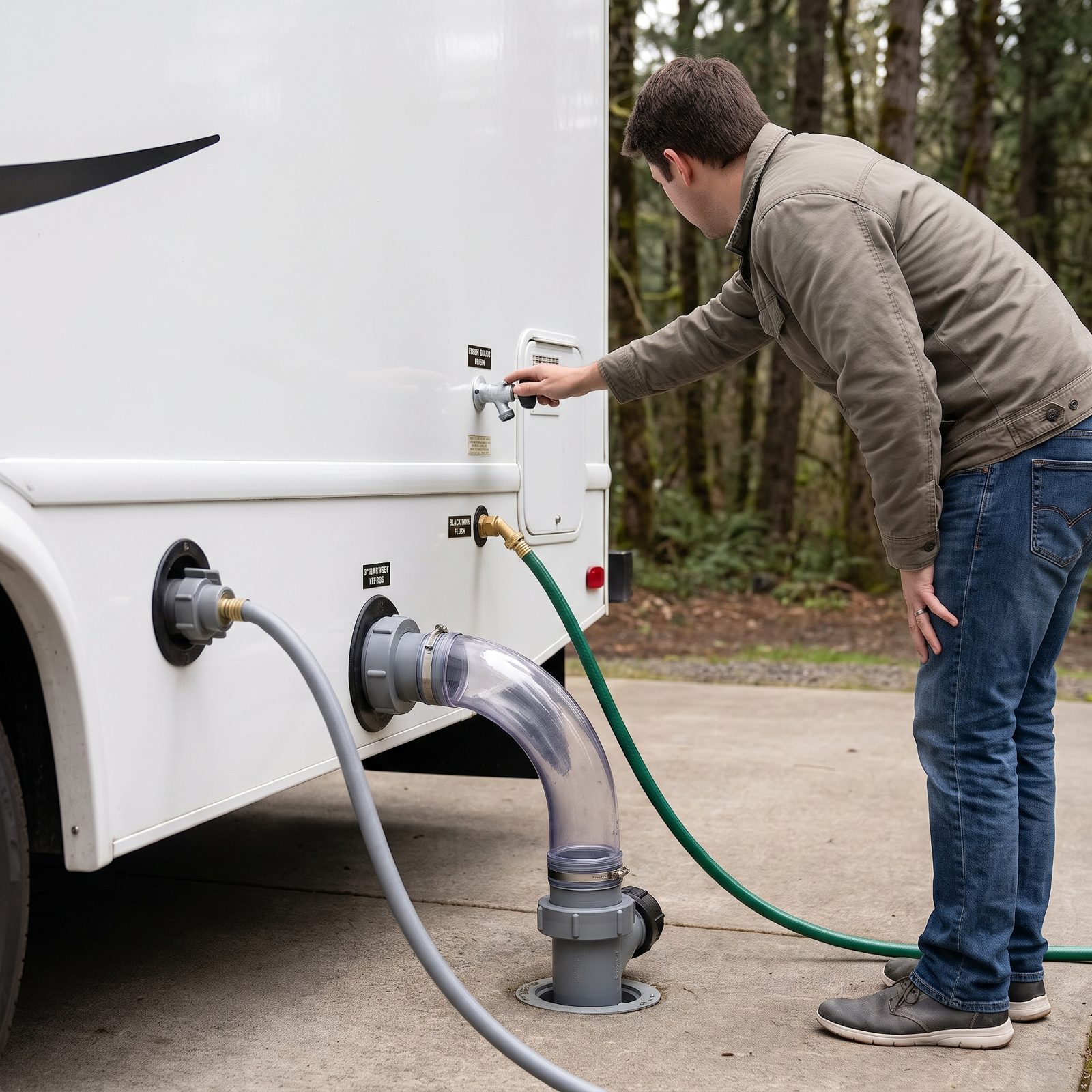 Stay With a Running Black-Tank Flush