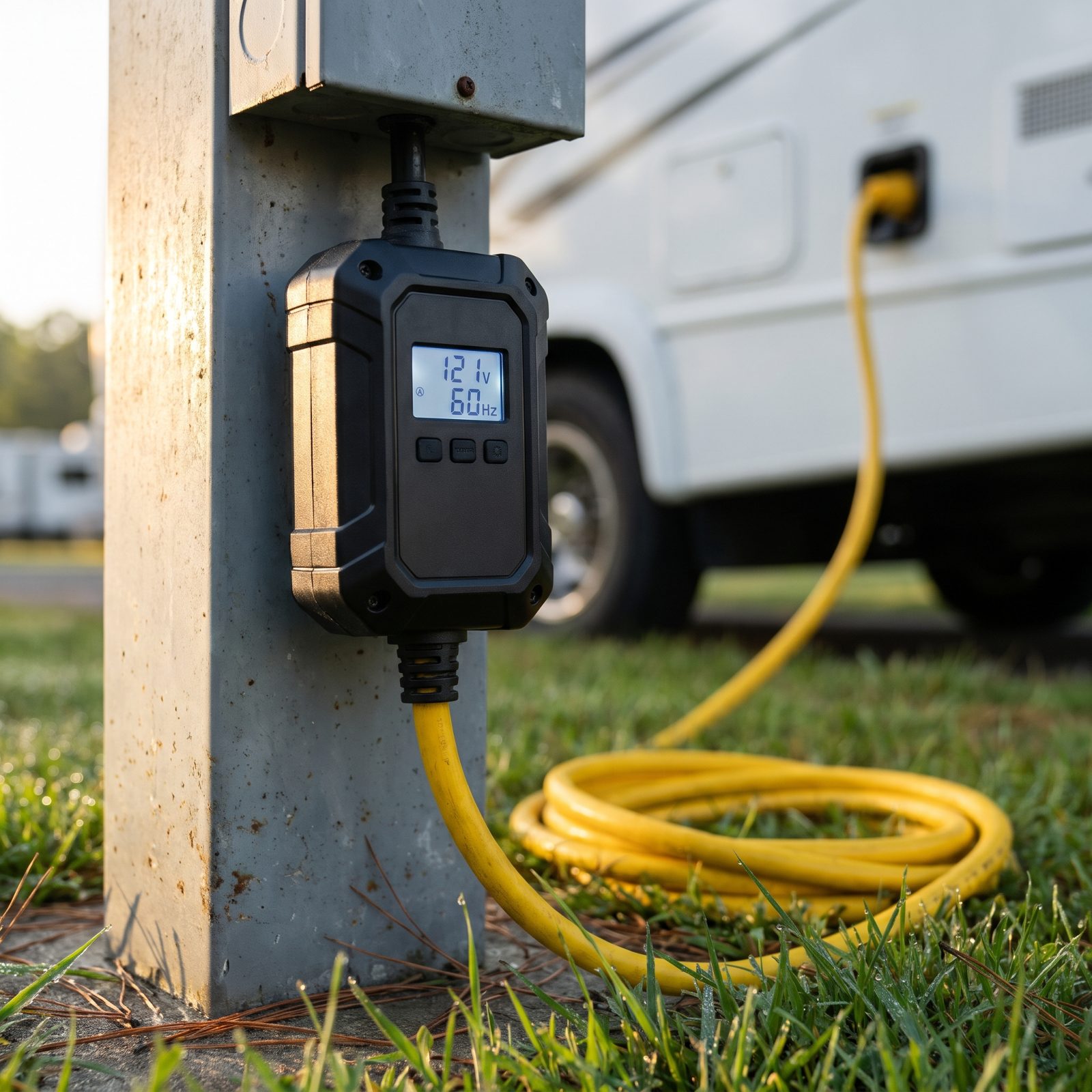 A Surge Protector That Actually Reads the Pedestal